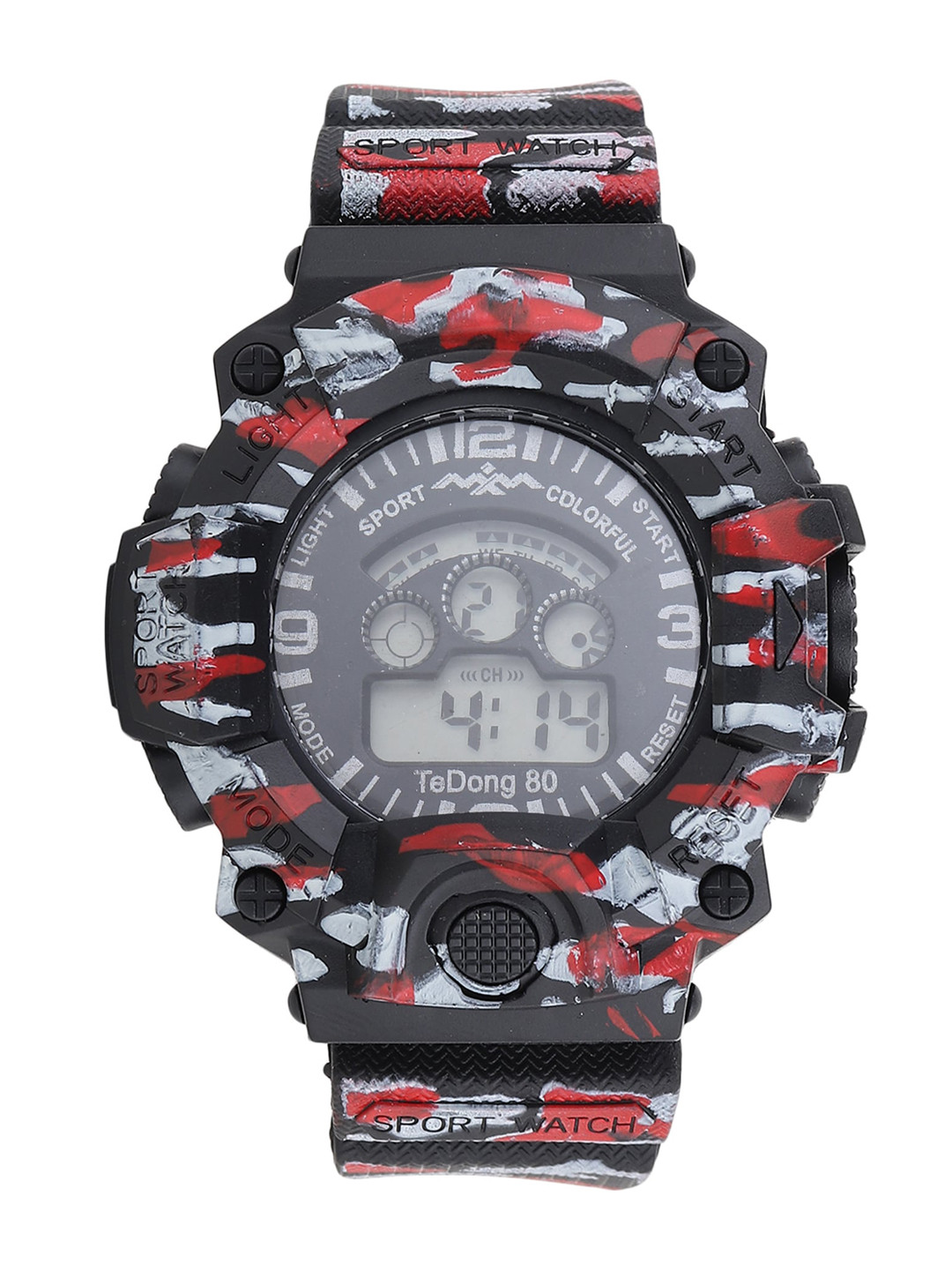 

Fantasy World Kids Grey Dial & Red Straps Digital Multi Function Watch FW-MLT-15-RD01
