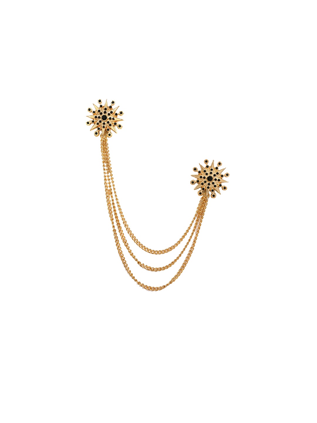 

Hashburys Gold-Toned Vintage Chain Brooch