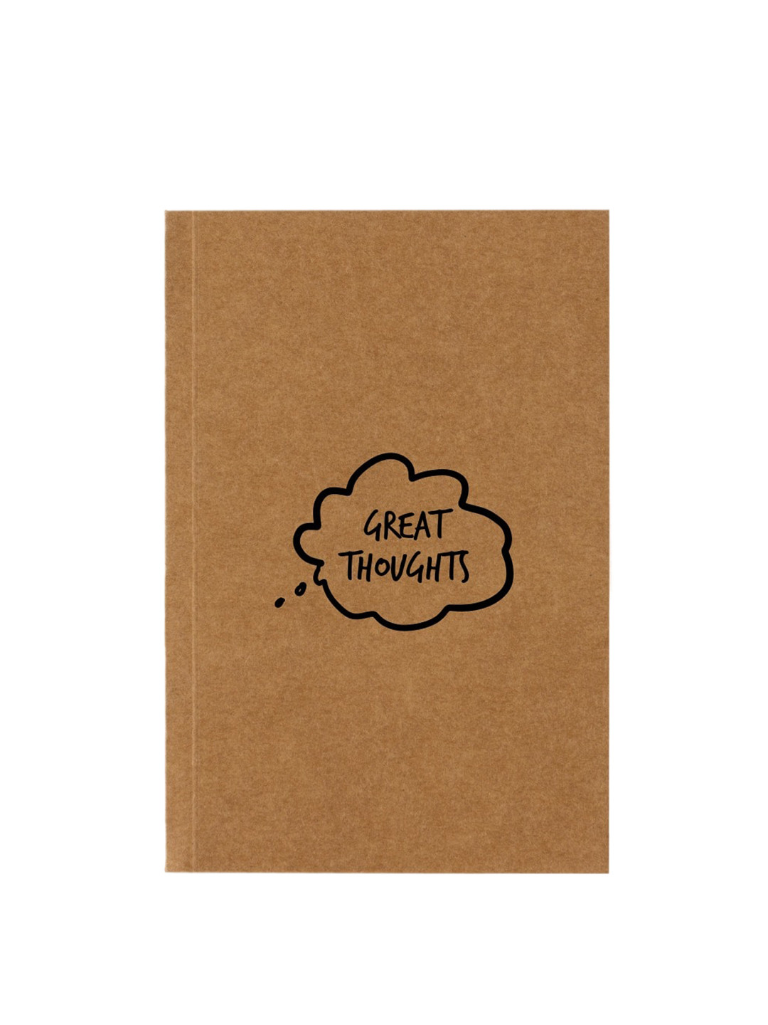 

The Art People Brown Printed Punch Notebook