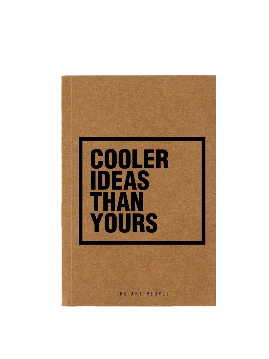 

The Art People Brown & Black Printed Notebook