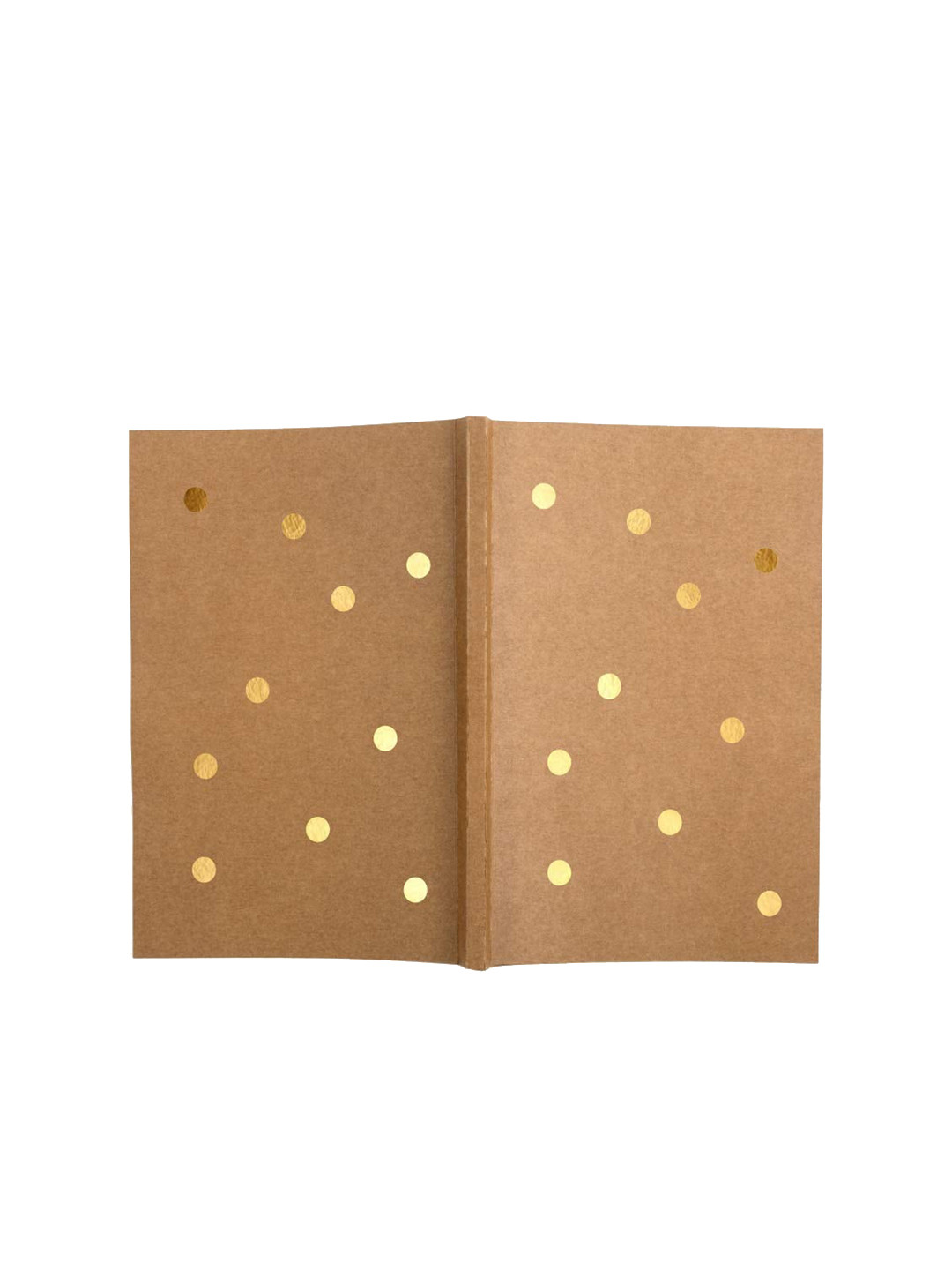 

The Art People Brown & Gold-Toned Printed Notebook