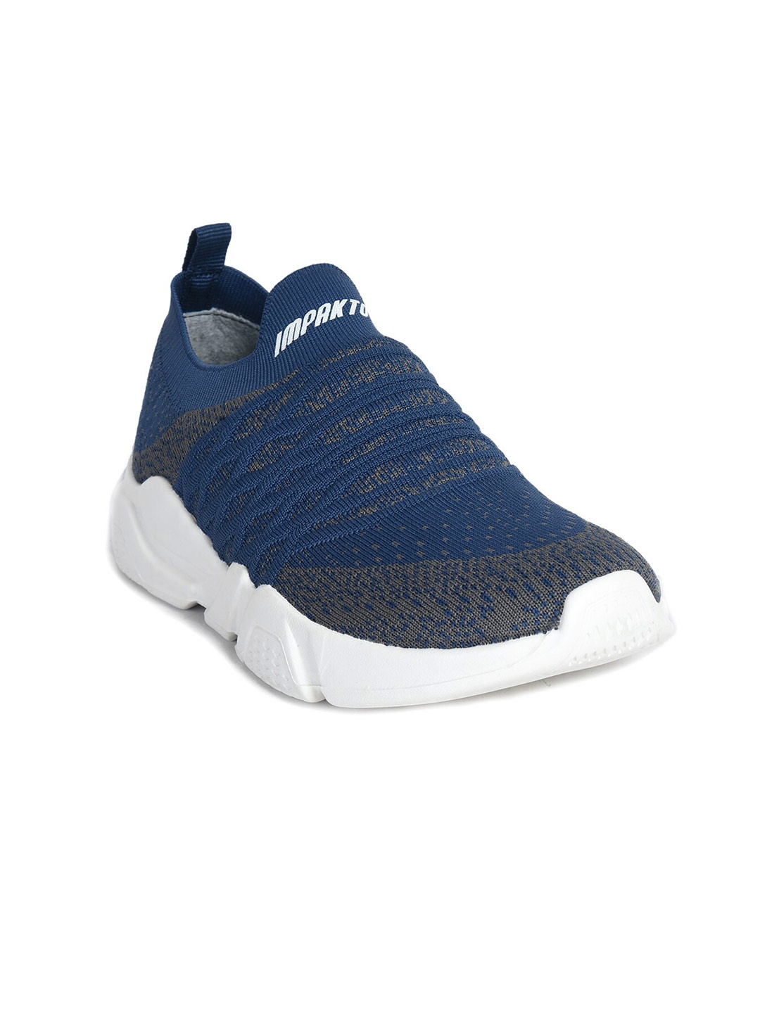 

IMPAKTO Men Blue Running Non-Marking Shoes