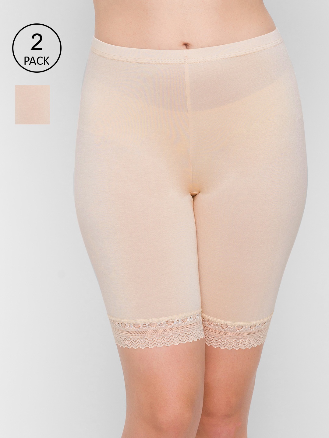 

FashionRack Women Beige Boy Shorts Briefs