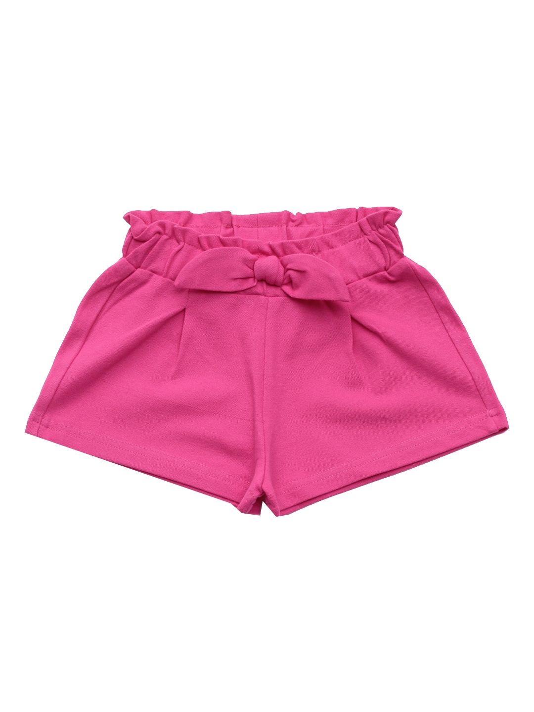 

Lil Lollipop Girls Pink Pure Cotton Slip-On Shorts