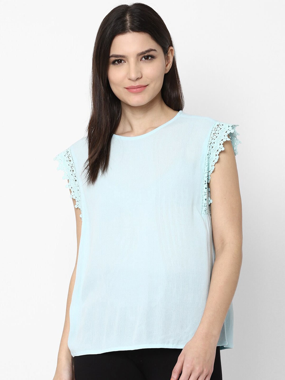 

Allen Solly Woman Blue Top