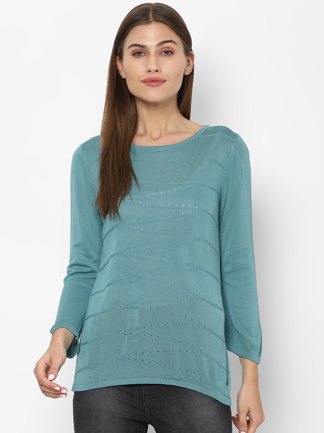 

Allen Solly Woman Green Top