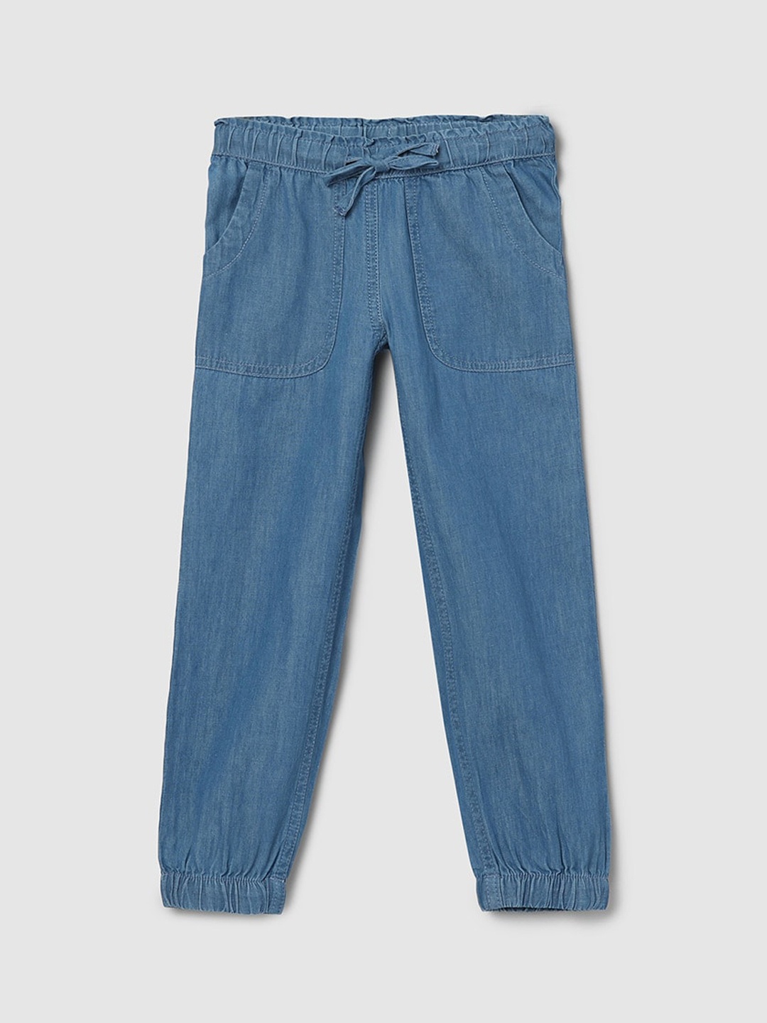 

max Girls Blue Mid-Rise Non-Stretchable Regular Fit Jeans