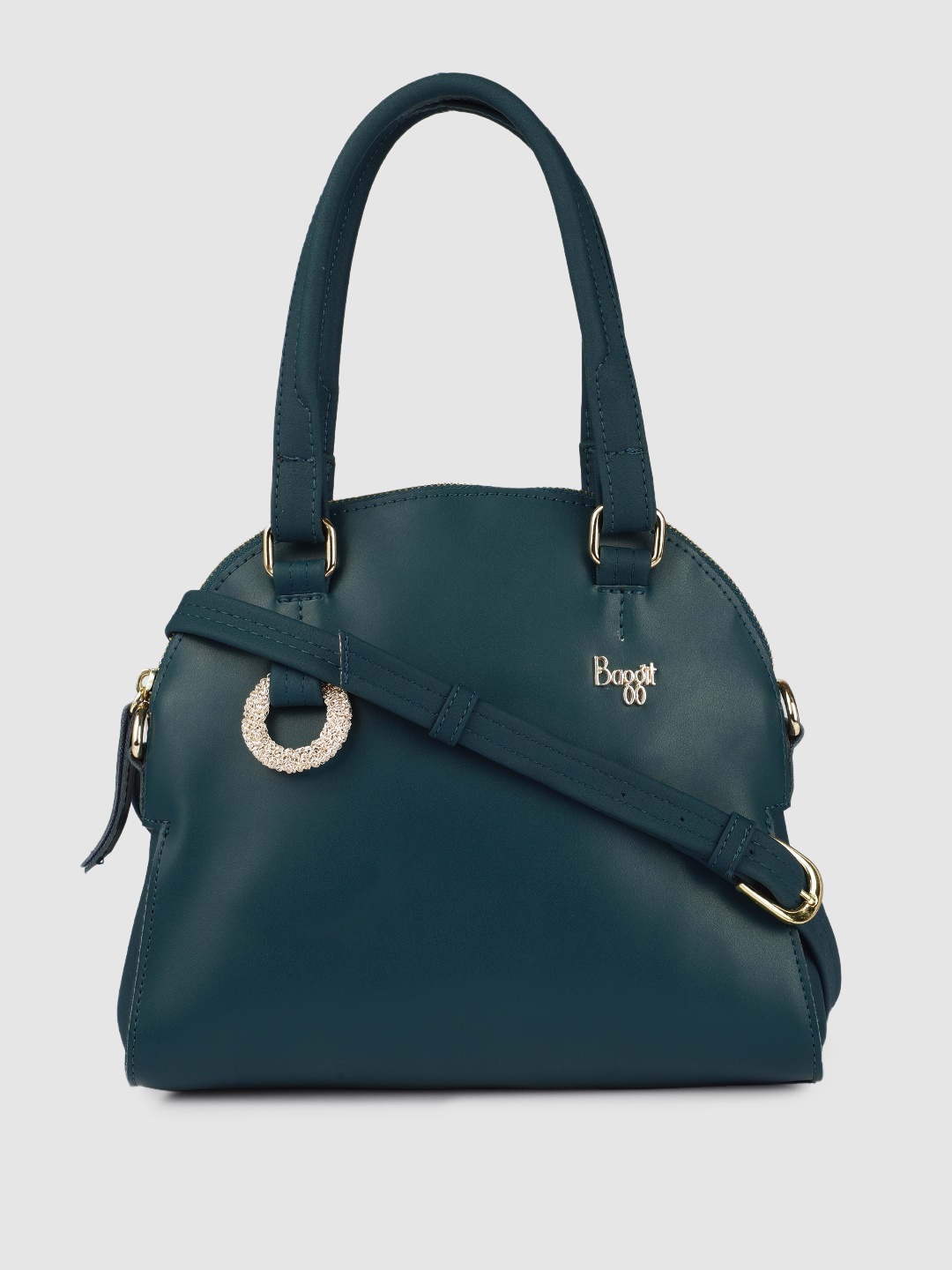 

Baggit Teal Structured Handheld Bag