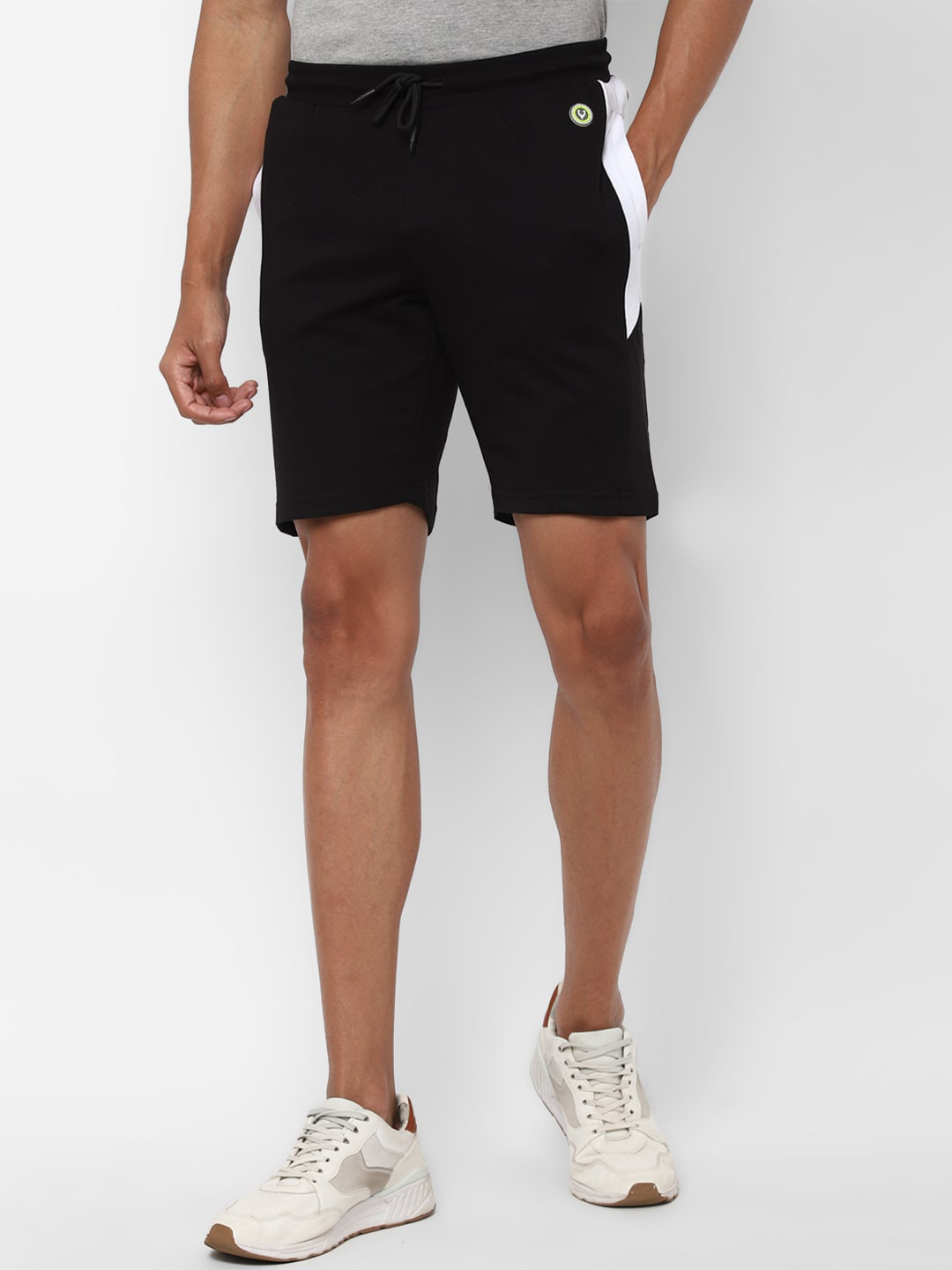 

Allen Solly Sport Men Black Slim Fit Sports Shorts