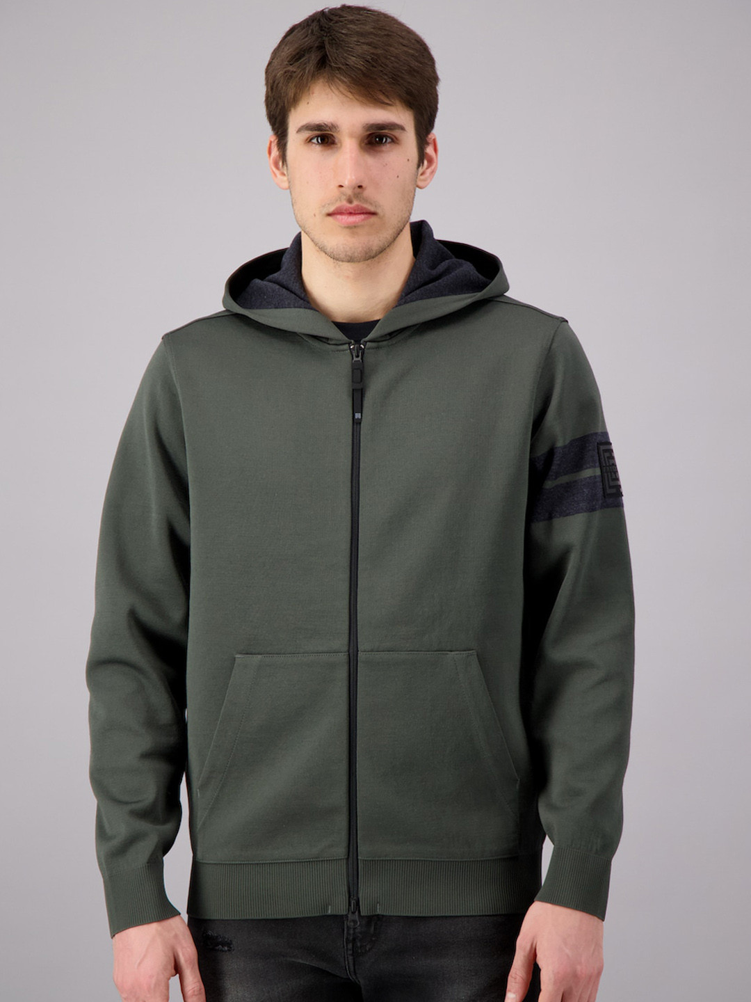 

FREESOUL Men Grey Sporty Jacket