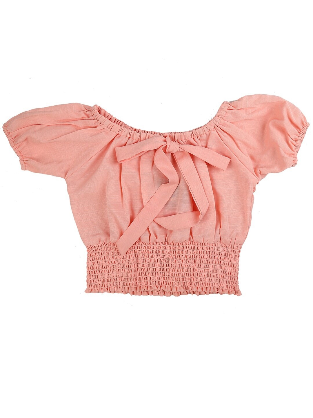 

V-Mart Girls Peach-Coloured Top