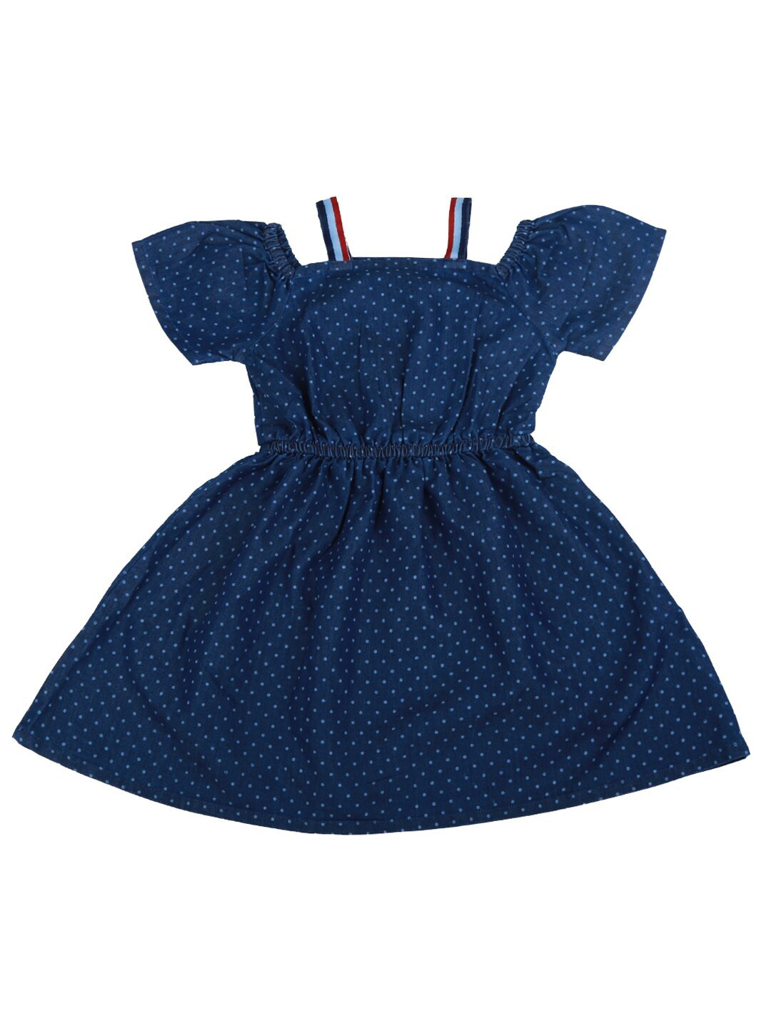 

V-Mart Blue Printed Dress