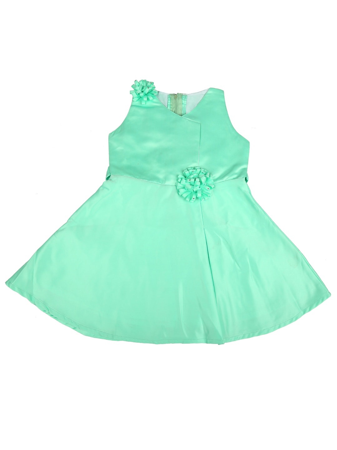 

V-Mart Girls Mint Green Fit & Flare Dress