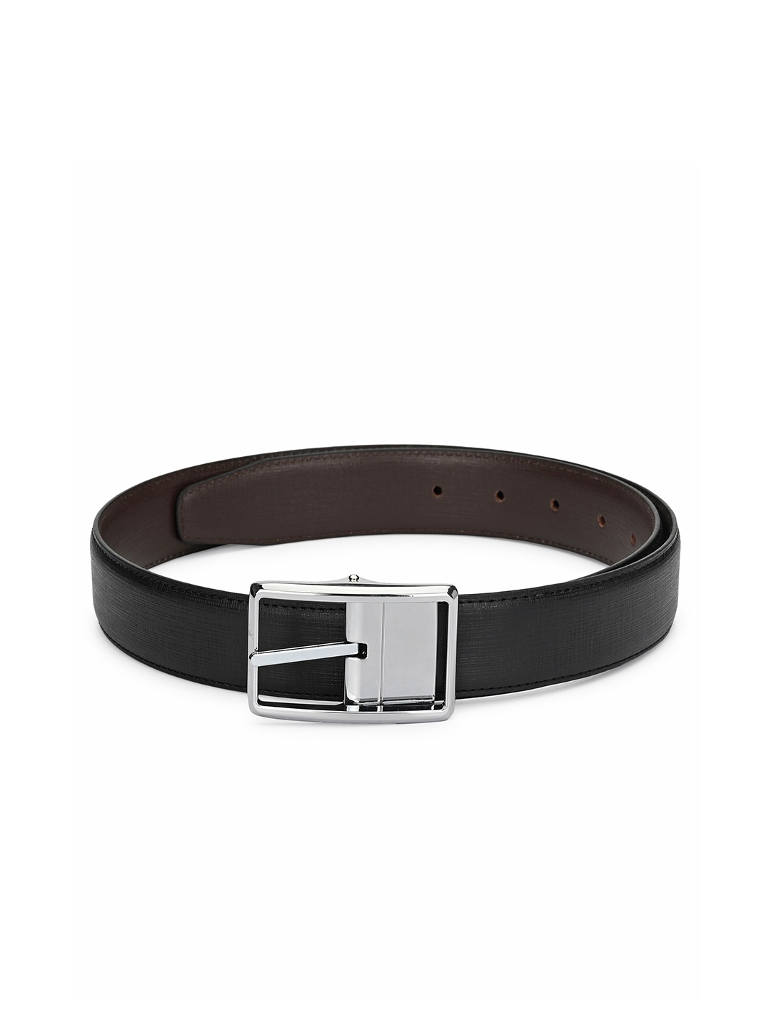 

thickskin Men Black Reversible Formal Belt