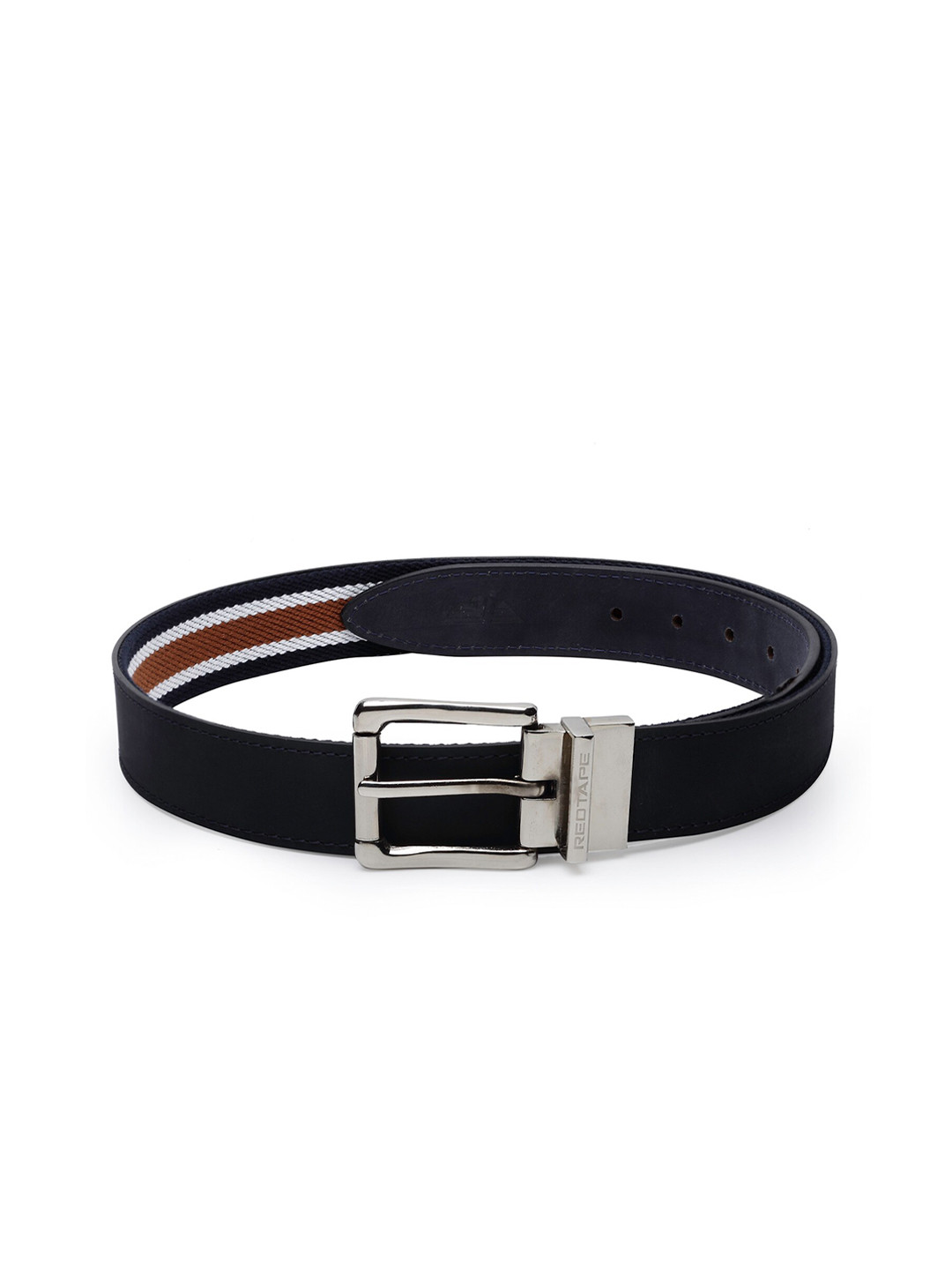 

Red Tape Men Blue Leather Belt