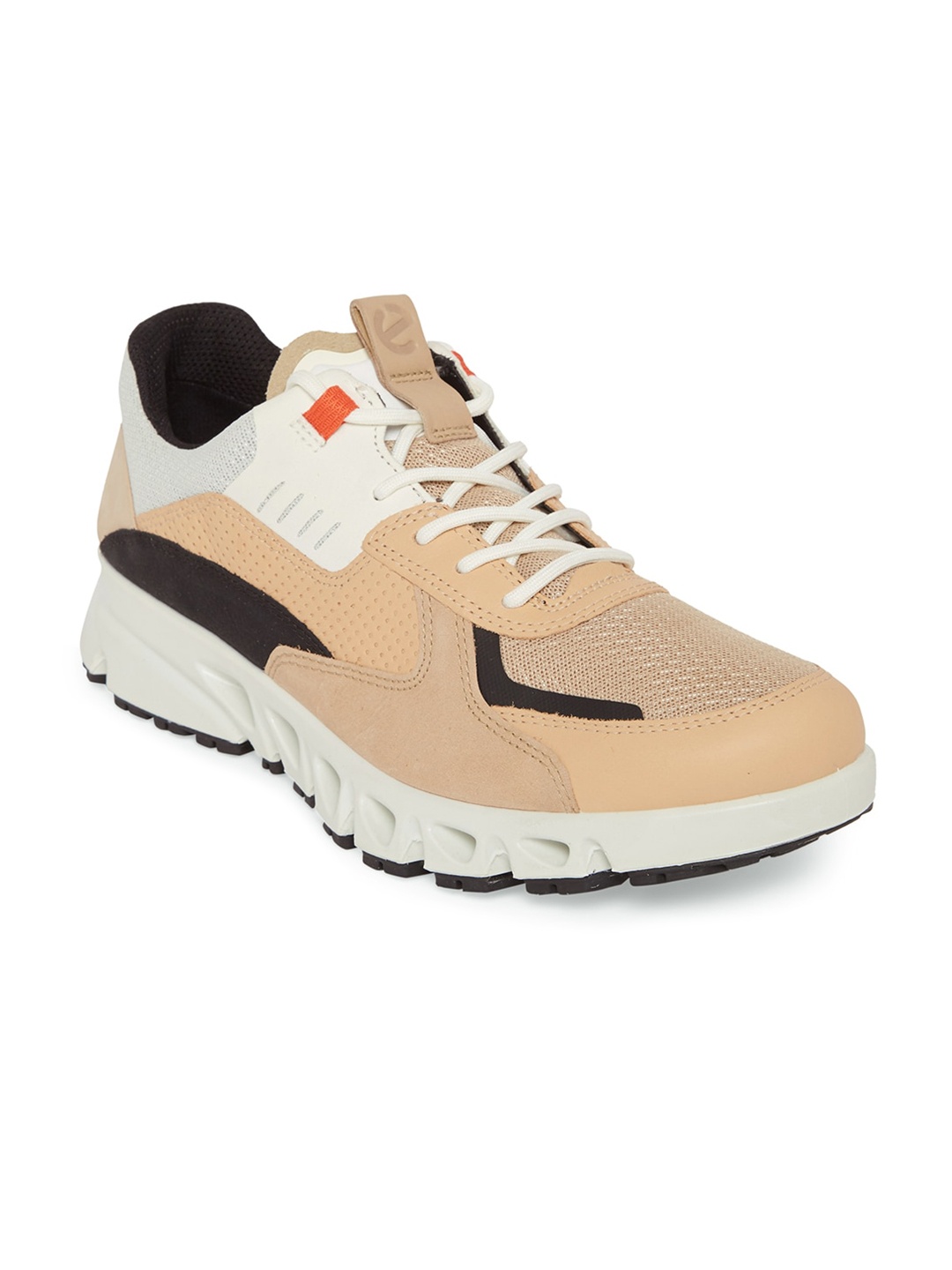 

ECCO Men Multicoloured Athleisure Colourblocked Leather Sneakers, Multi