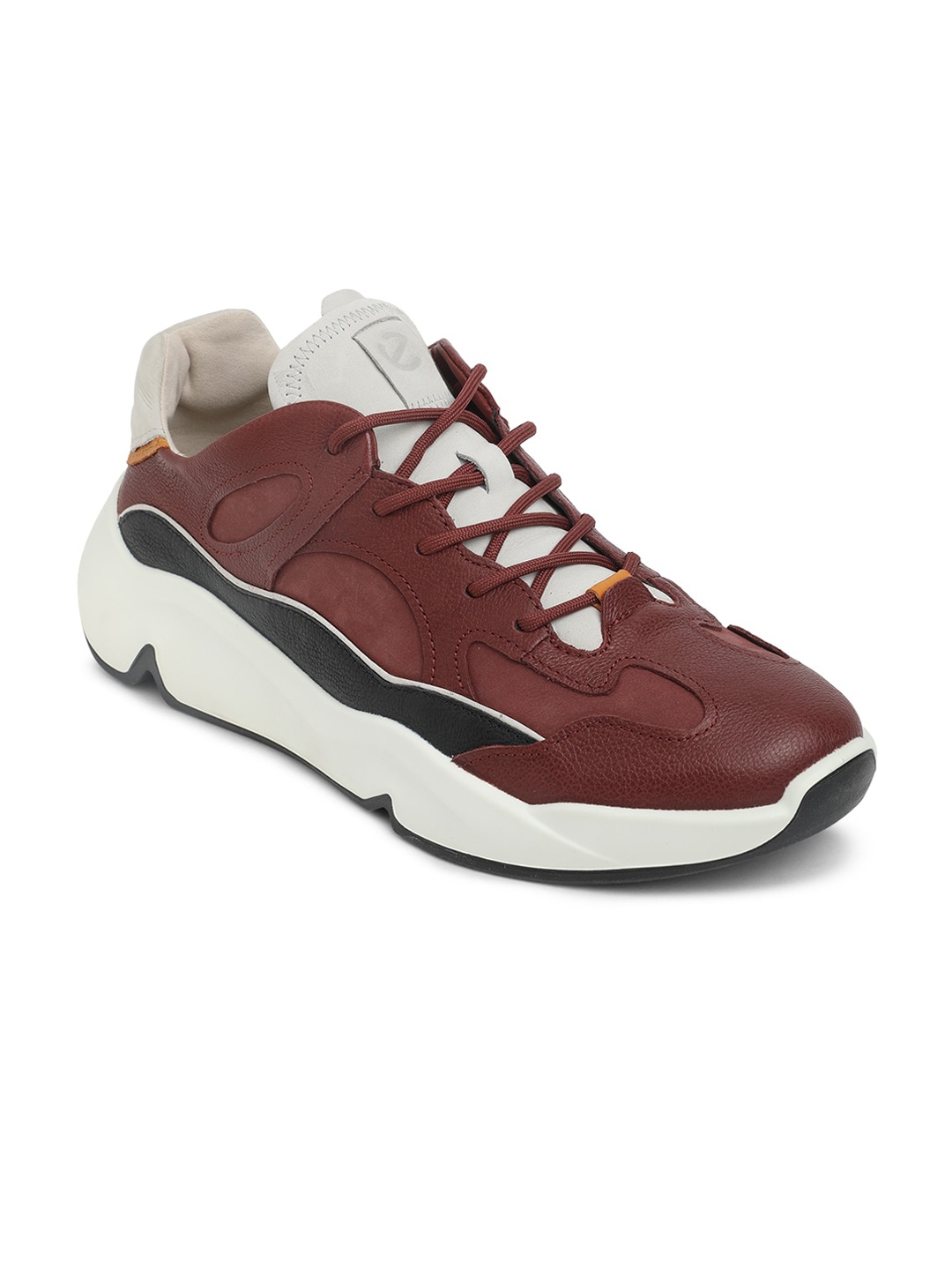 

ECCO Men Red Nubuck Trend Casual Sneaker