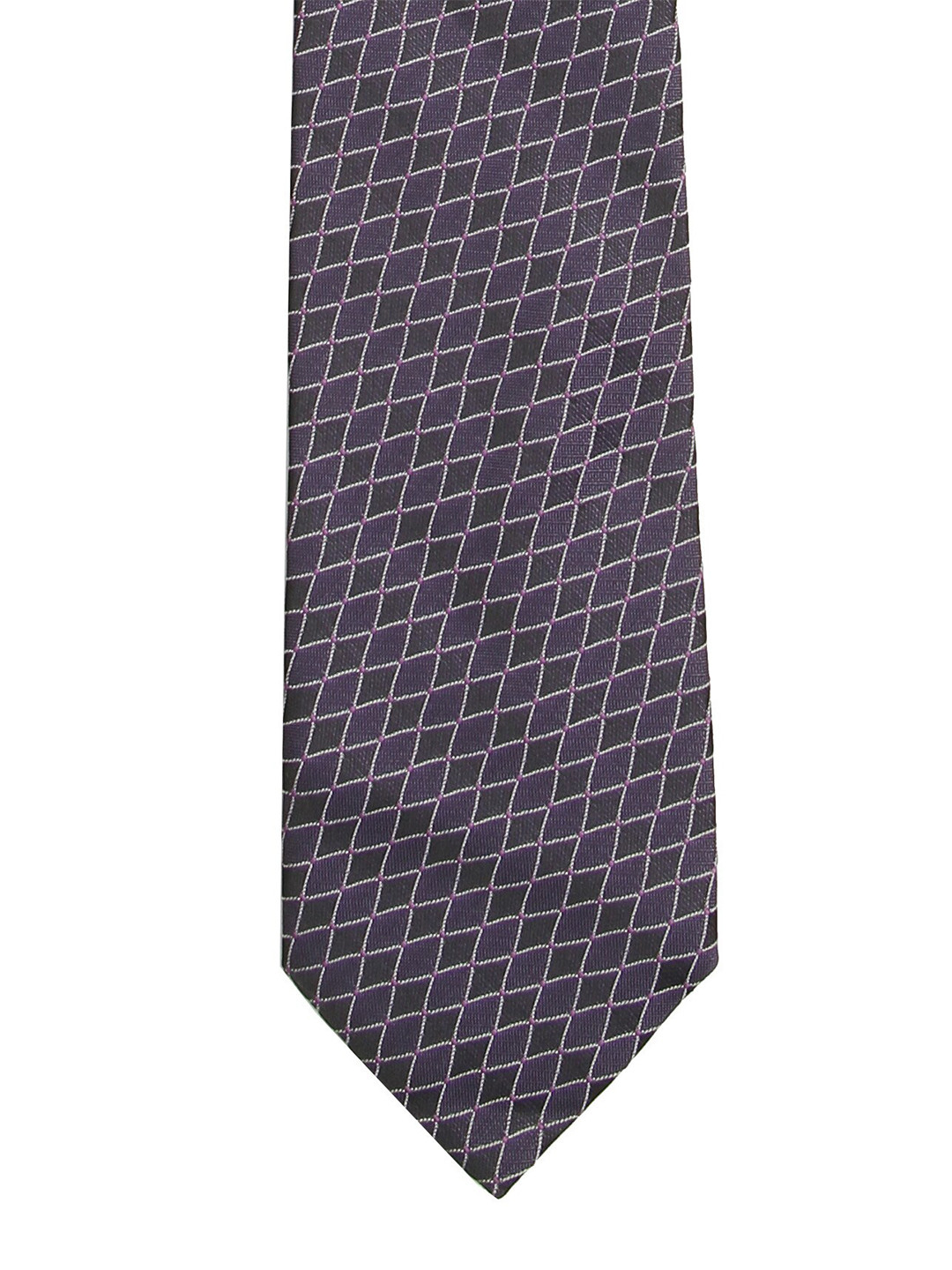 

Calvadoss Men Purple Printed Broad Tie