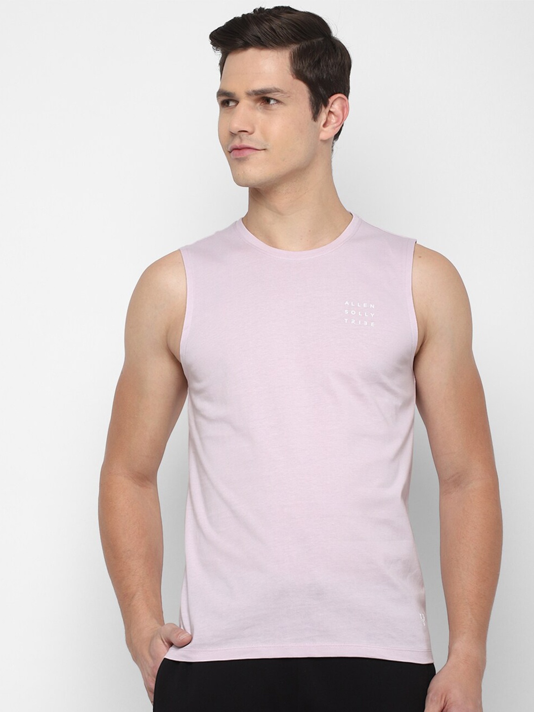 

Allen Solly Tribe Men Purple Slim Fit T-shirt