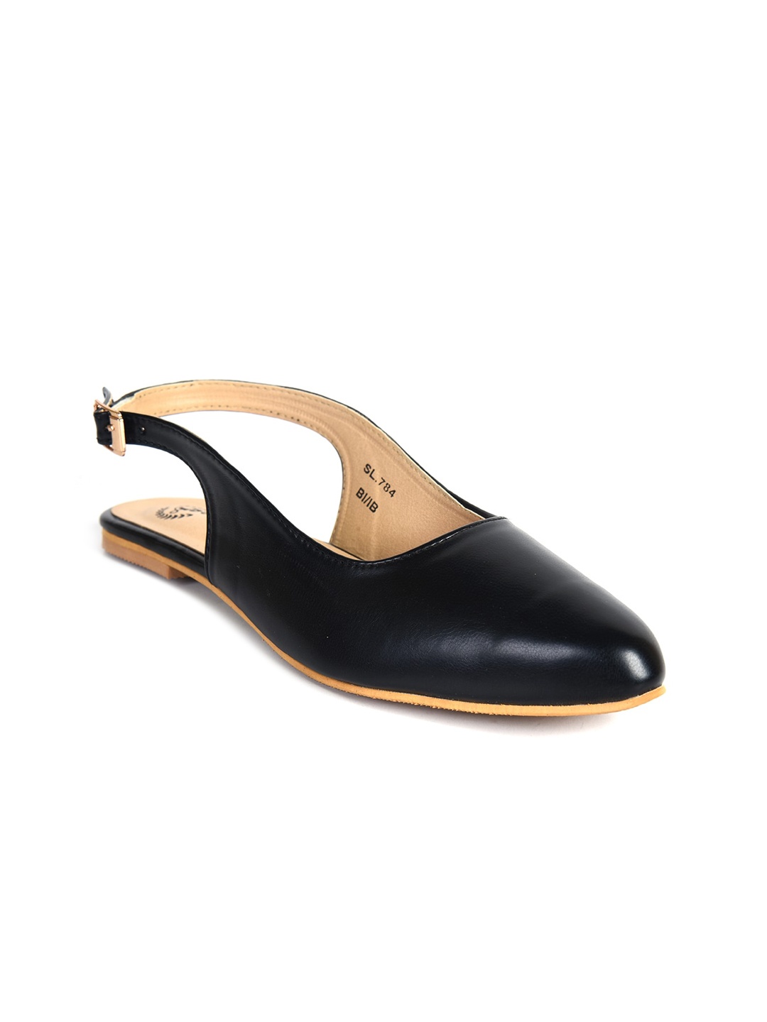 

Ajanta Women Black Solid Casual Mules