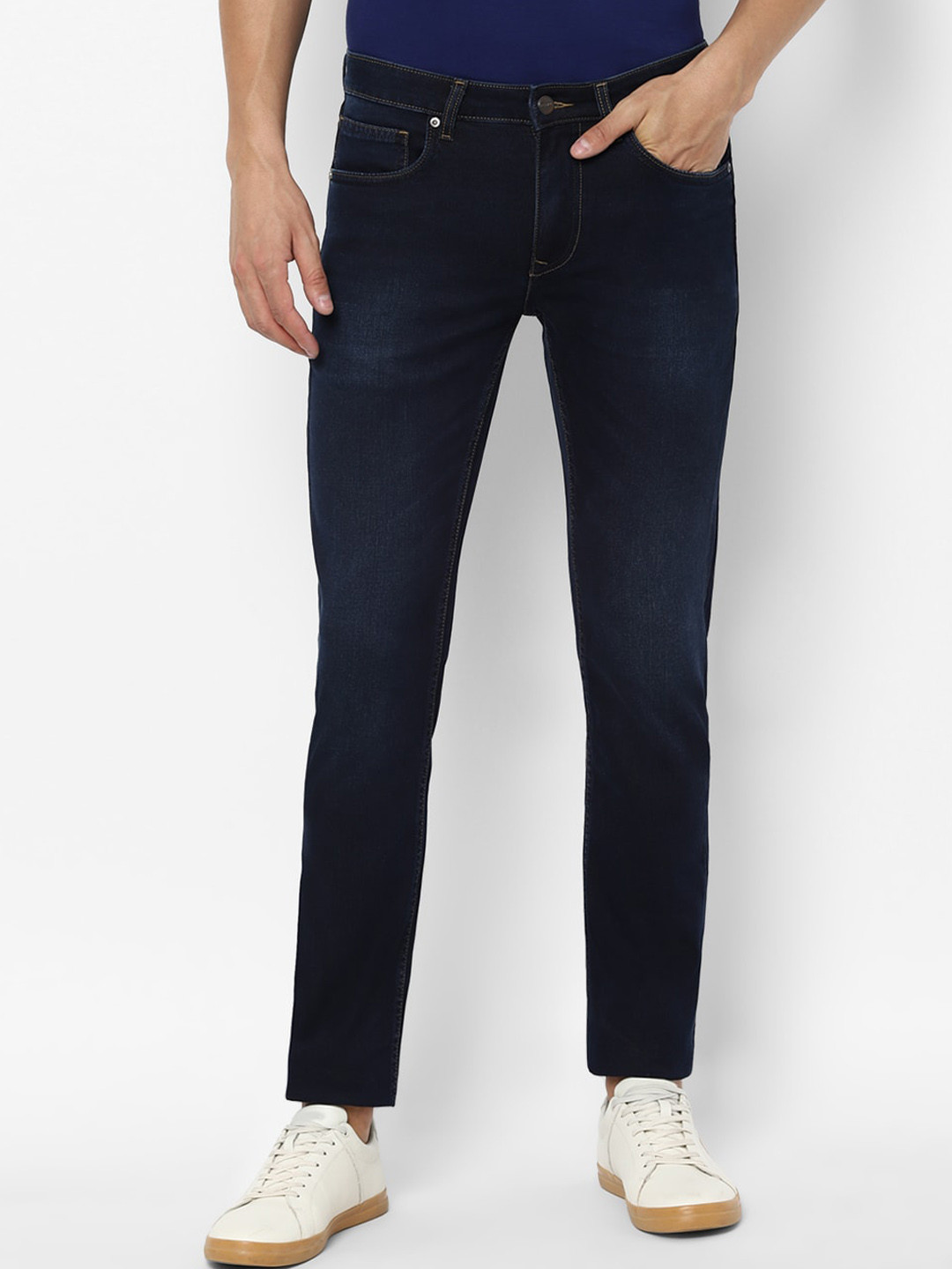 

Louis Philippe Jeans Men Navy Blue Slim Fit Jeans