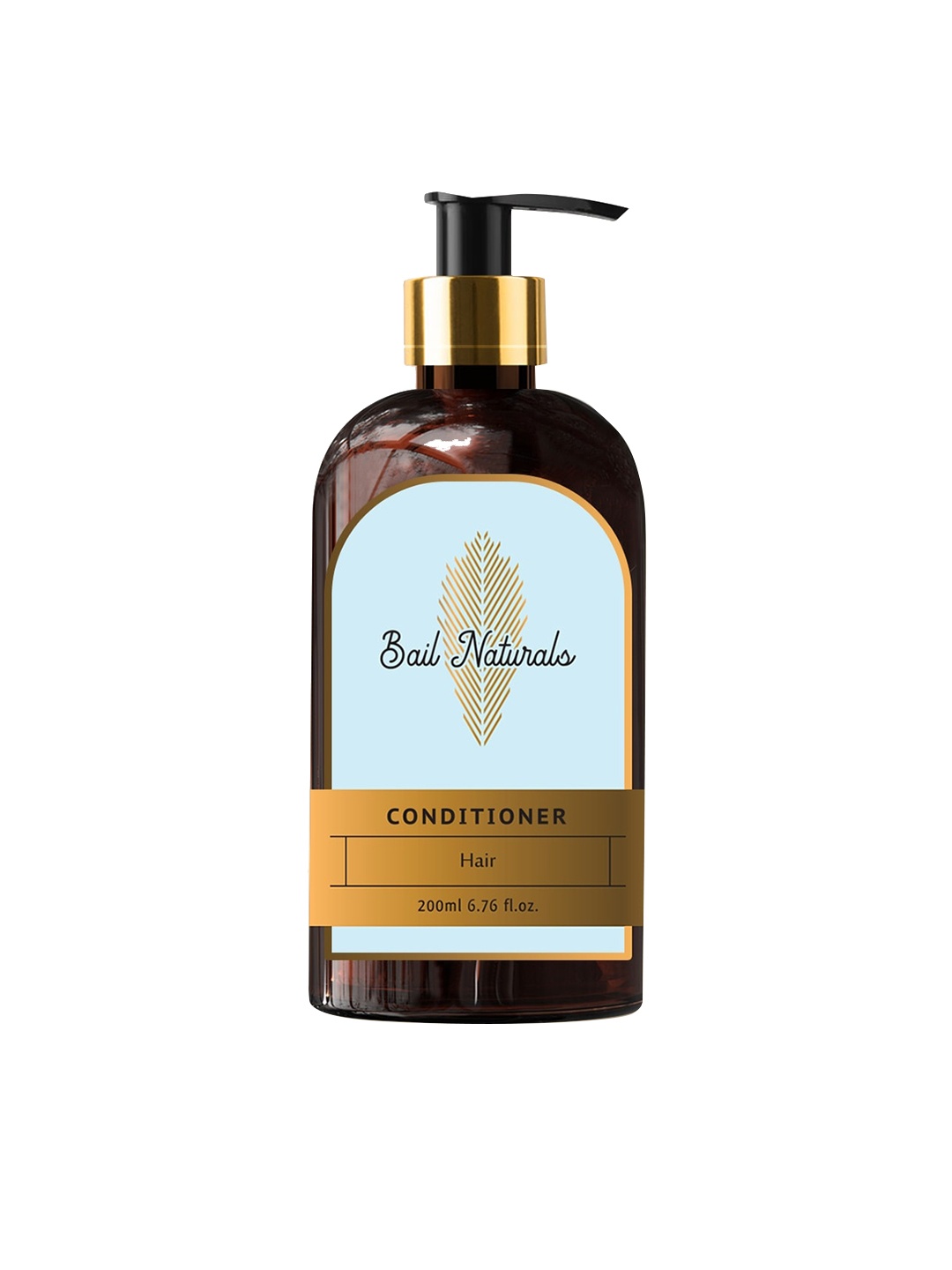 

BAIL NATURALS Hair Conditioner with Tulsi & Aloevera 200 ml, Gold