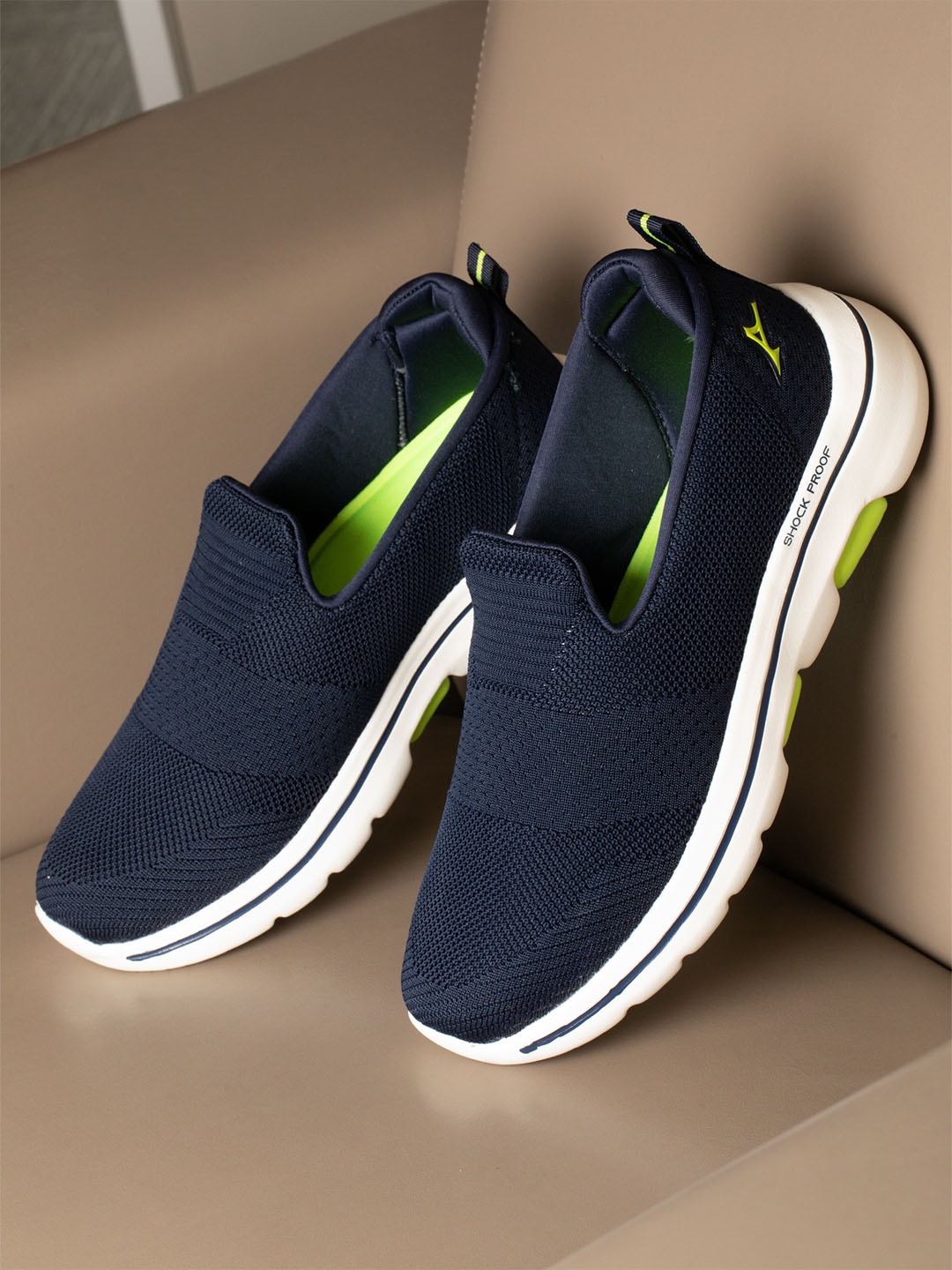 

ABROS Men Coolride-N Running Sports Shoes, Navy blue
