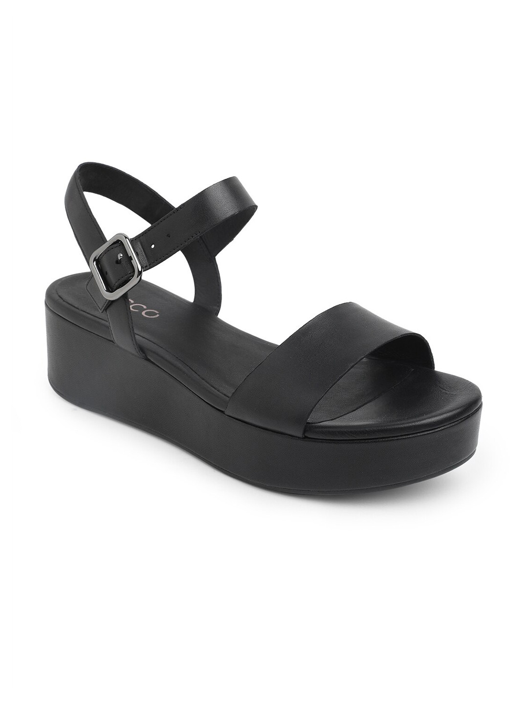 

ECCO Women Elevate Plateau Sandals, Black