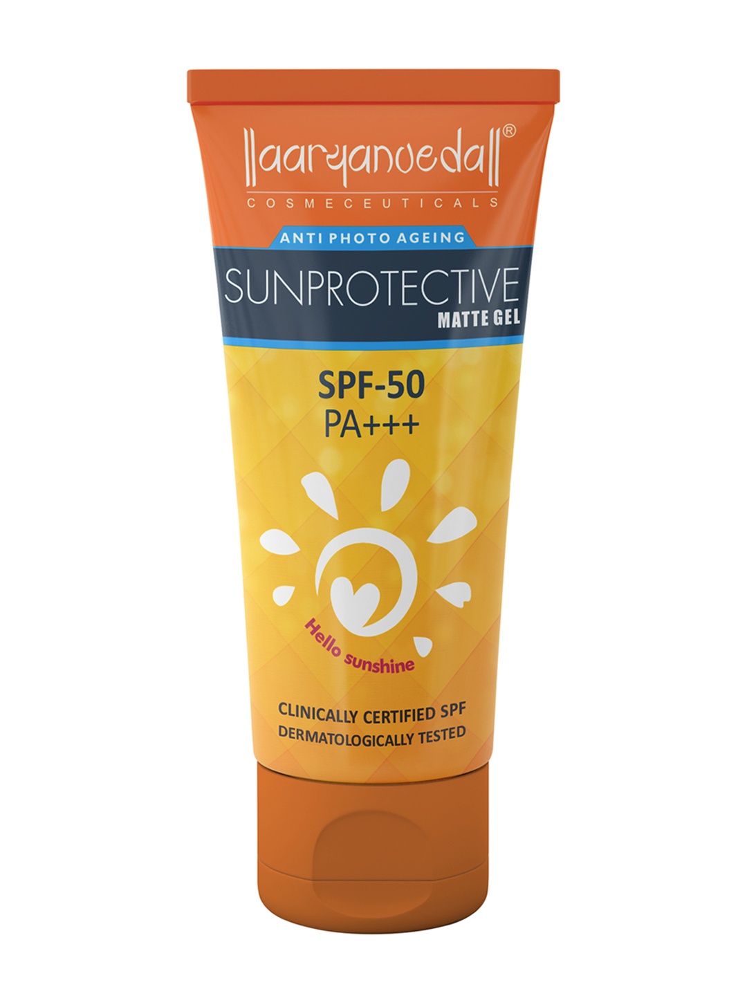 

Aryanveda Anti Photo Ageing Sun Protective Matt Gel 60 ml, Orange