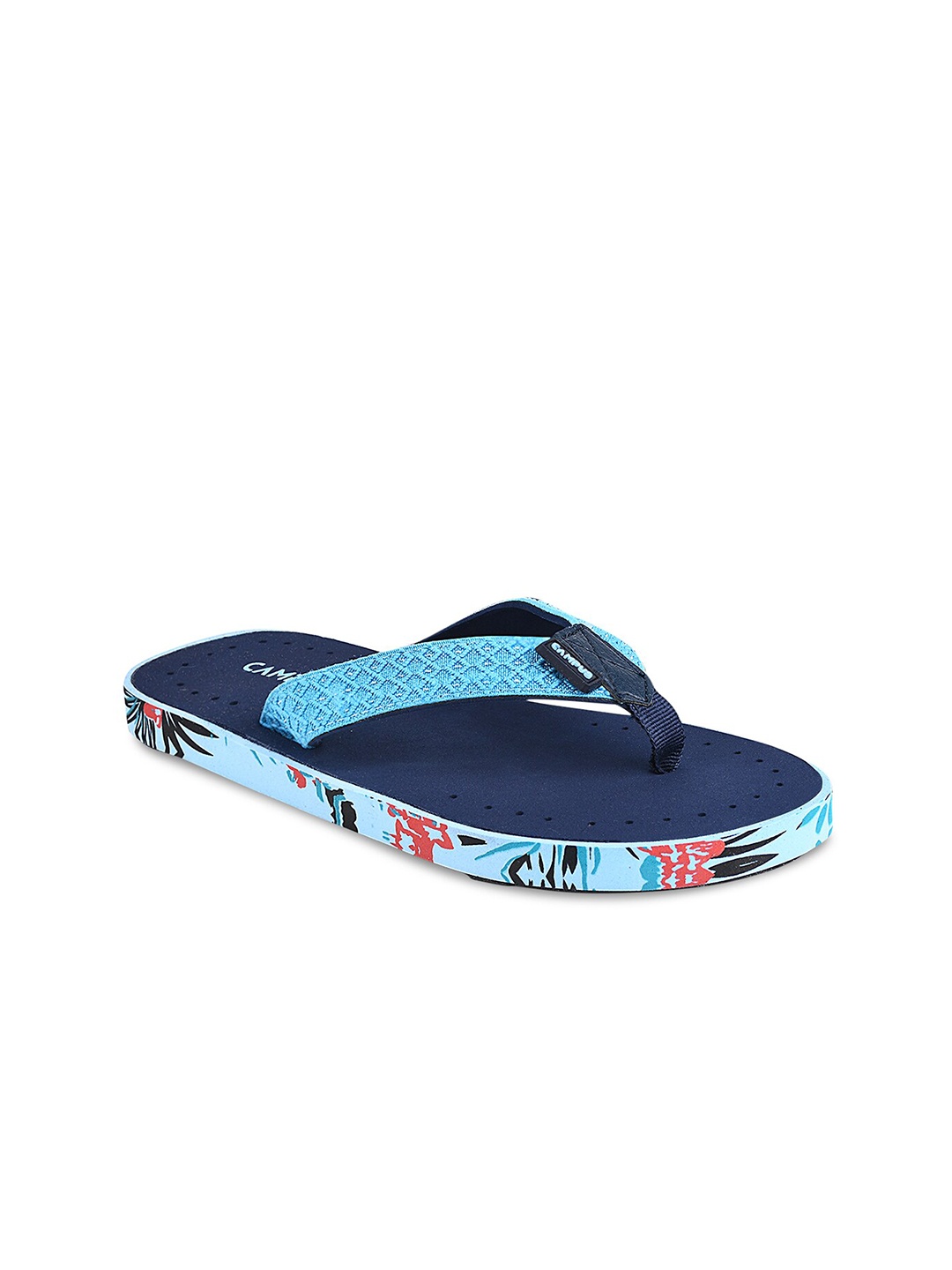 

Campus Women Navy Blue & Red Thong Flip Flops