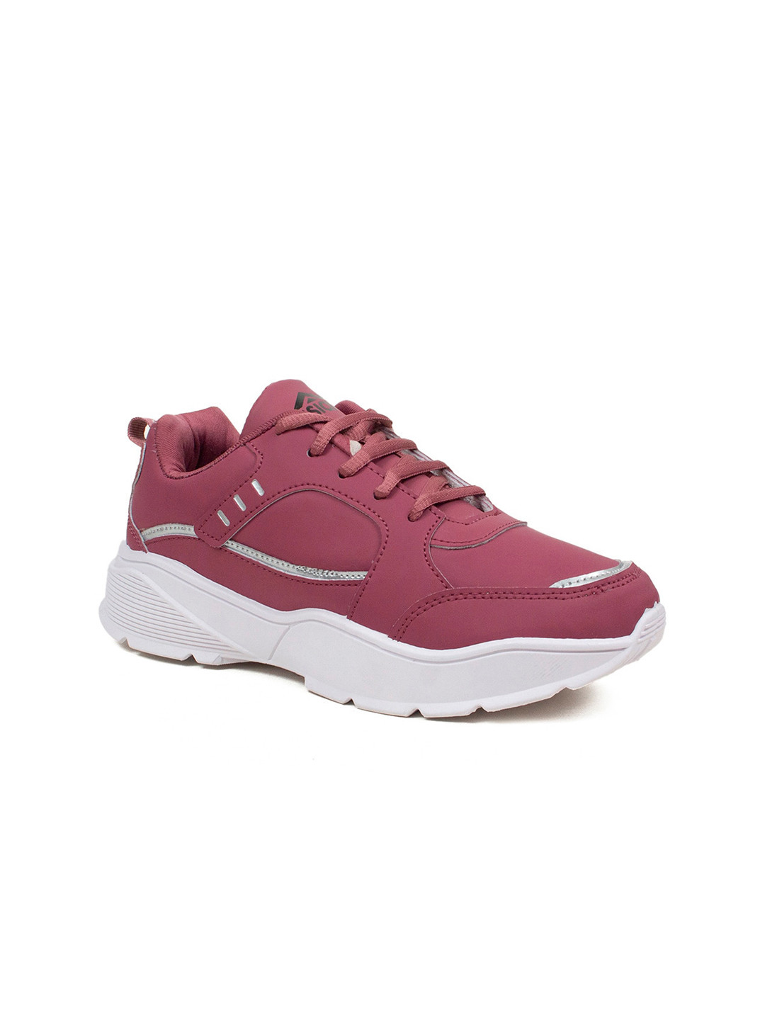 

ASIAN Women Mauve Solid Regular Sneakers