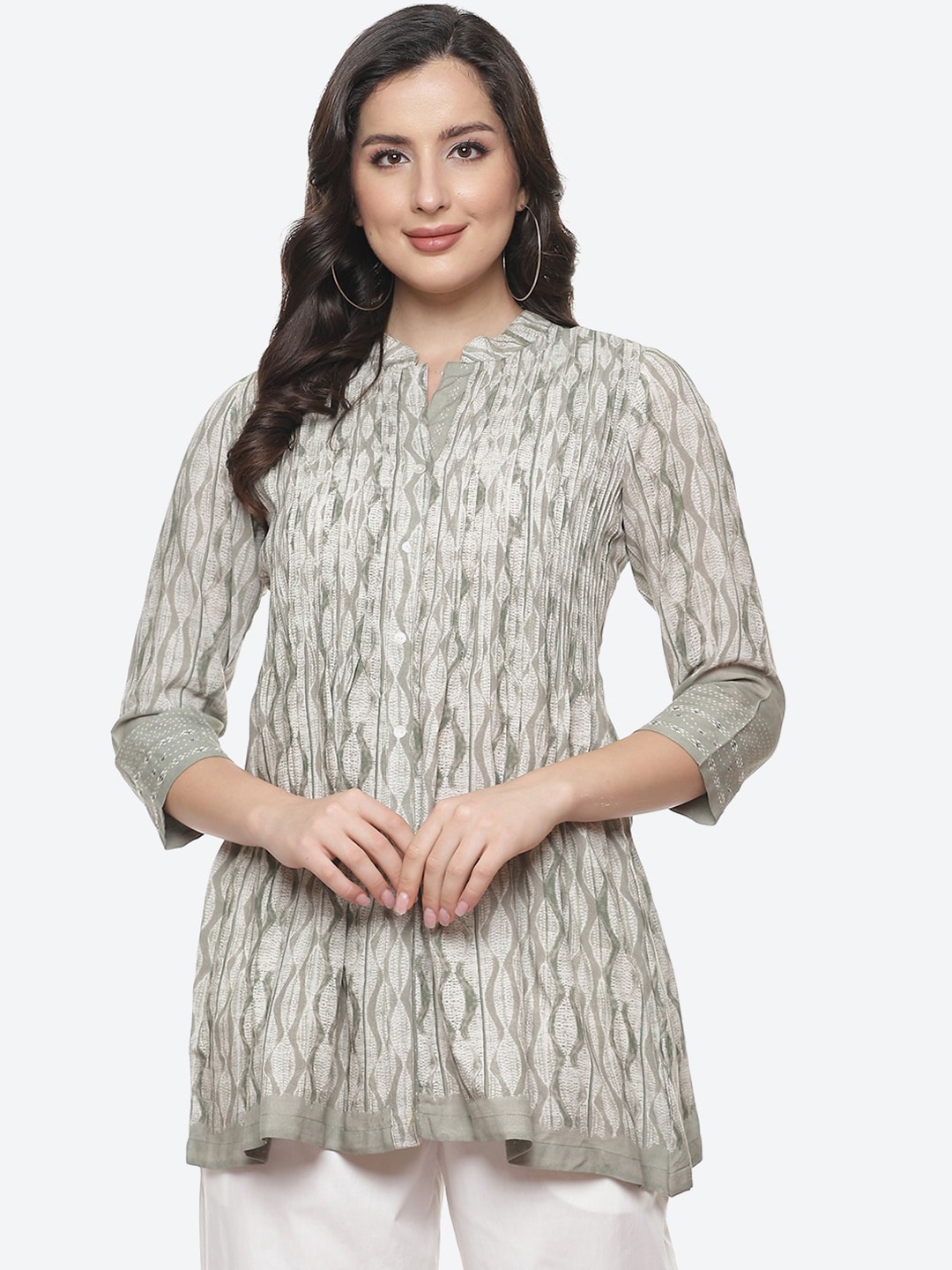 

Biba Women Grey Kurta