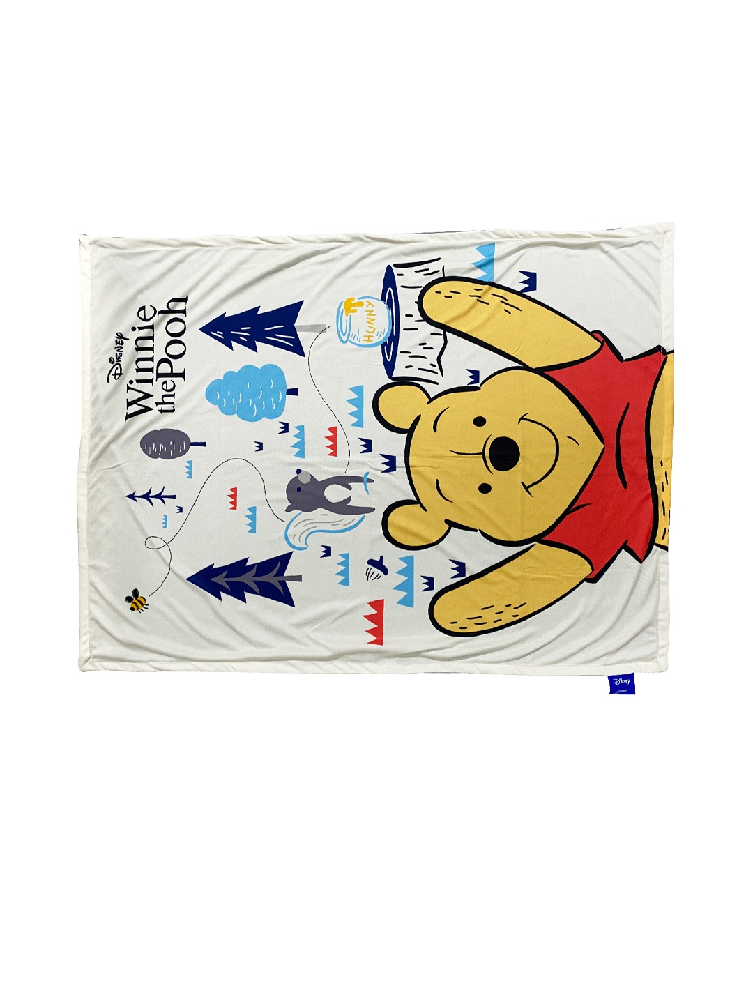 

Disney Cream & Yellow Cartoon Characters Summer 120 GSM Single Bed Blanket