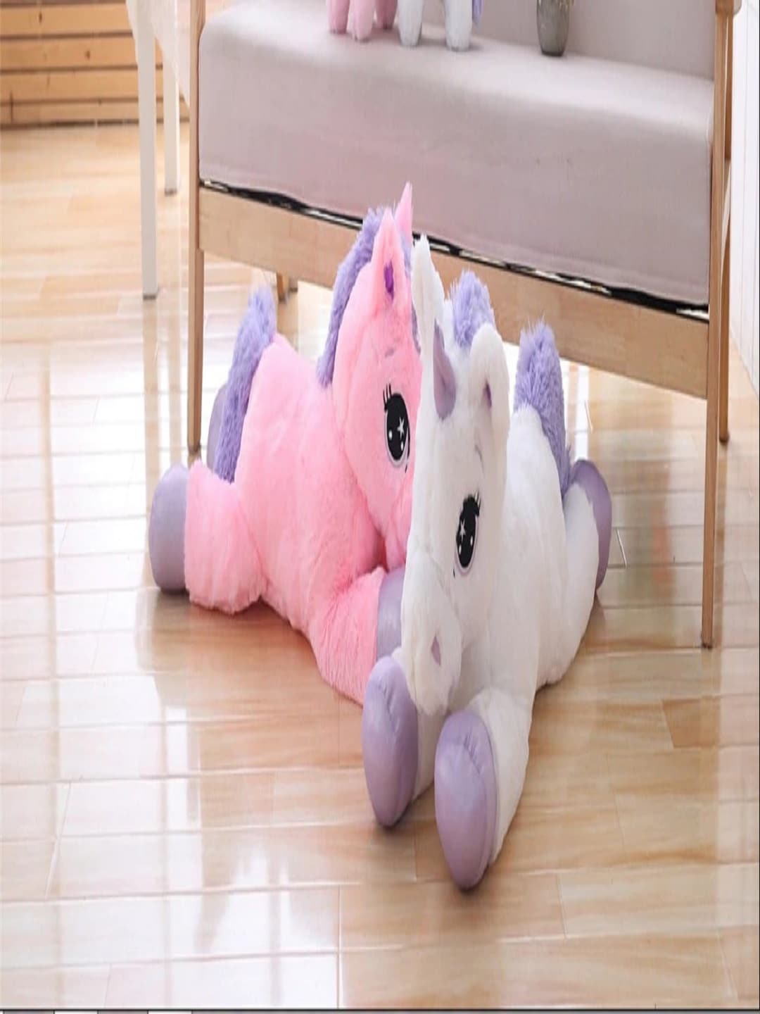 

SKYLOFTS Unisex Kids Pink Unicorn Cushion Soft Toys