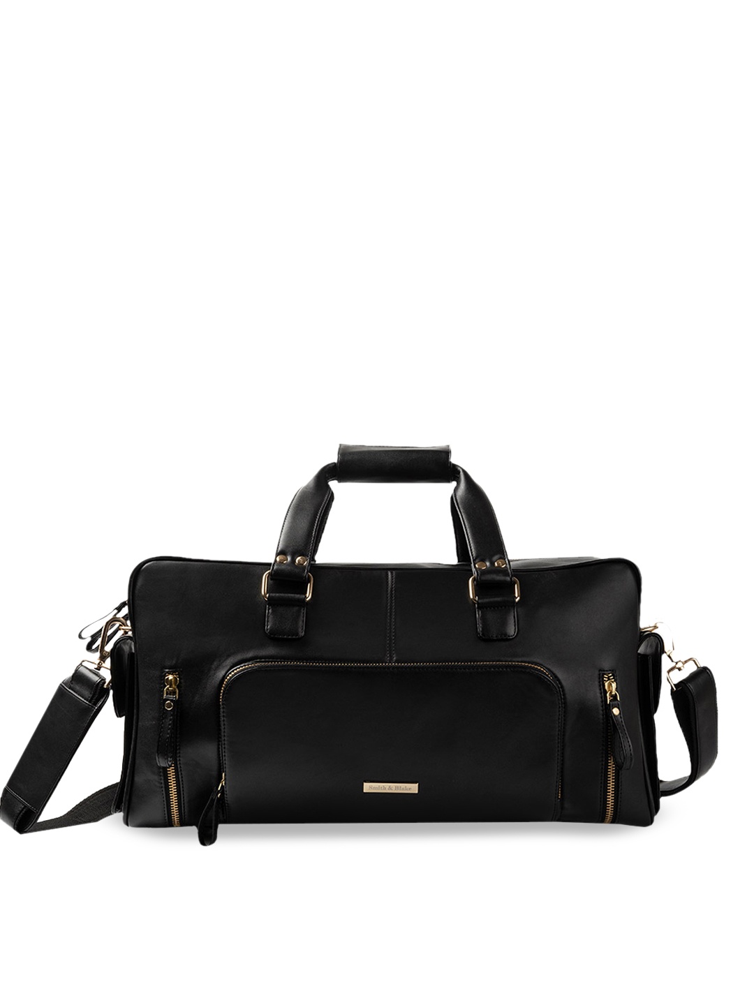 

Smith & Blake Black Solid Duffel Bag