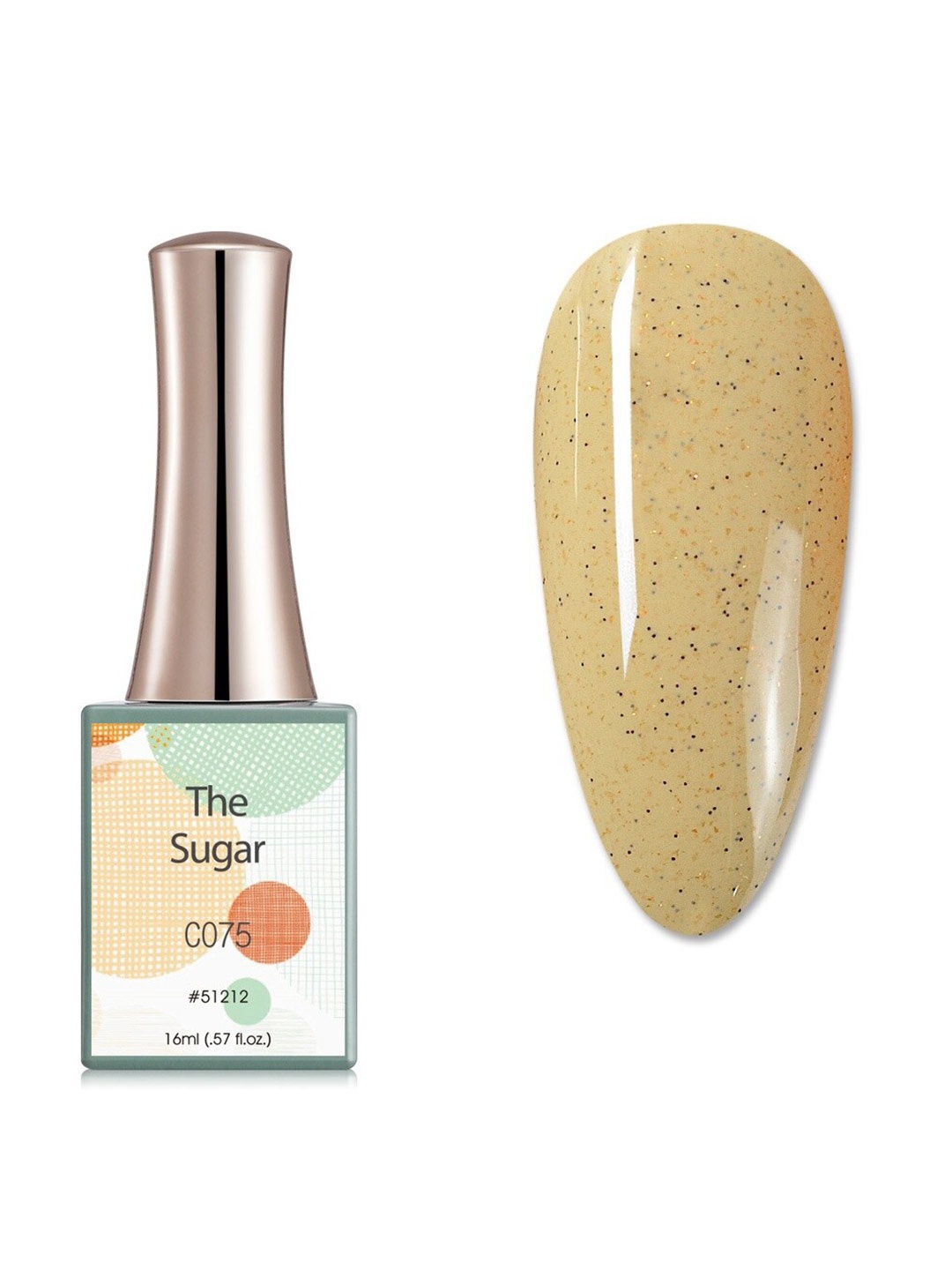 

CANNI The Sugar Series UV LED Gel Nail Polish - C075, Mustard