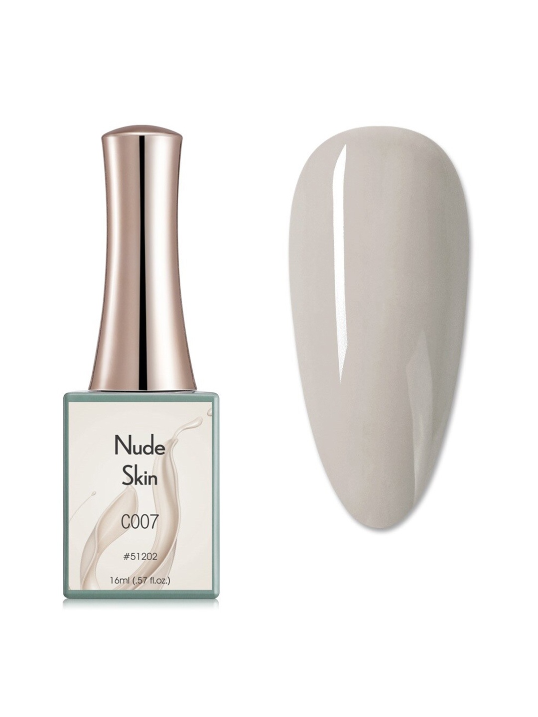 

CANNI Nude Skin Series UV Gel Nail Polish - C007, Grey