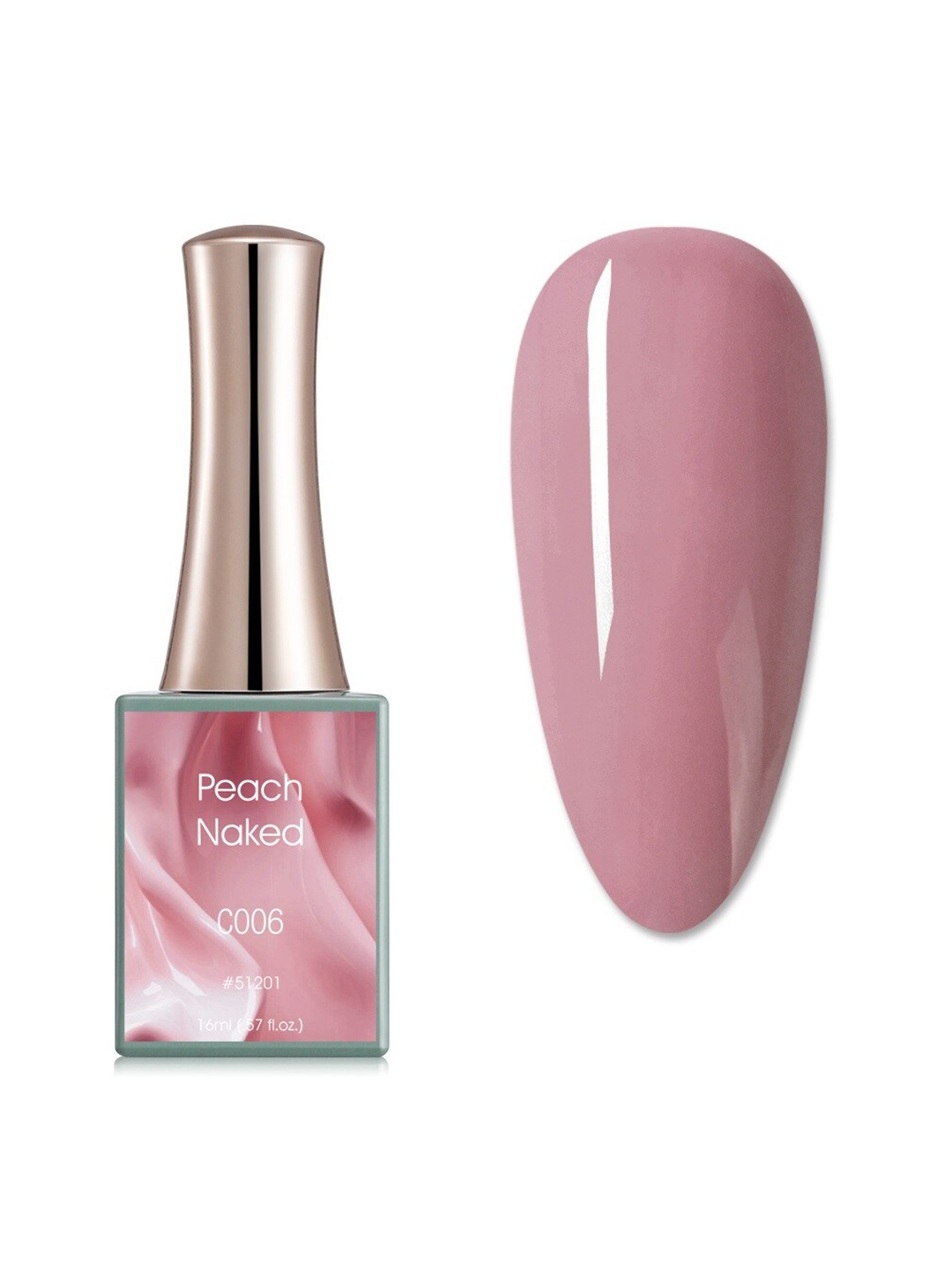 

CANNI Peach Naked Series UV Gel Nail Polish - C006, Pink