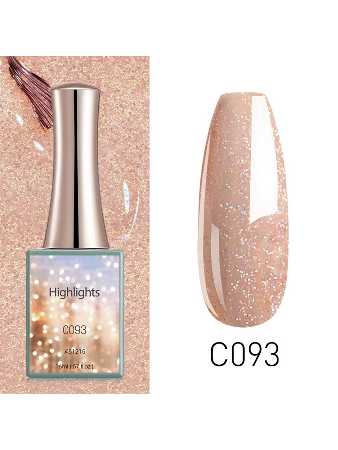

CANNI Highlight Series UV Gel Nail Polish - C093, Beige