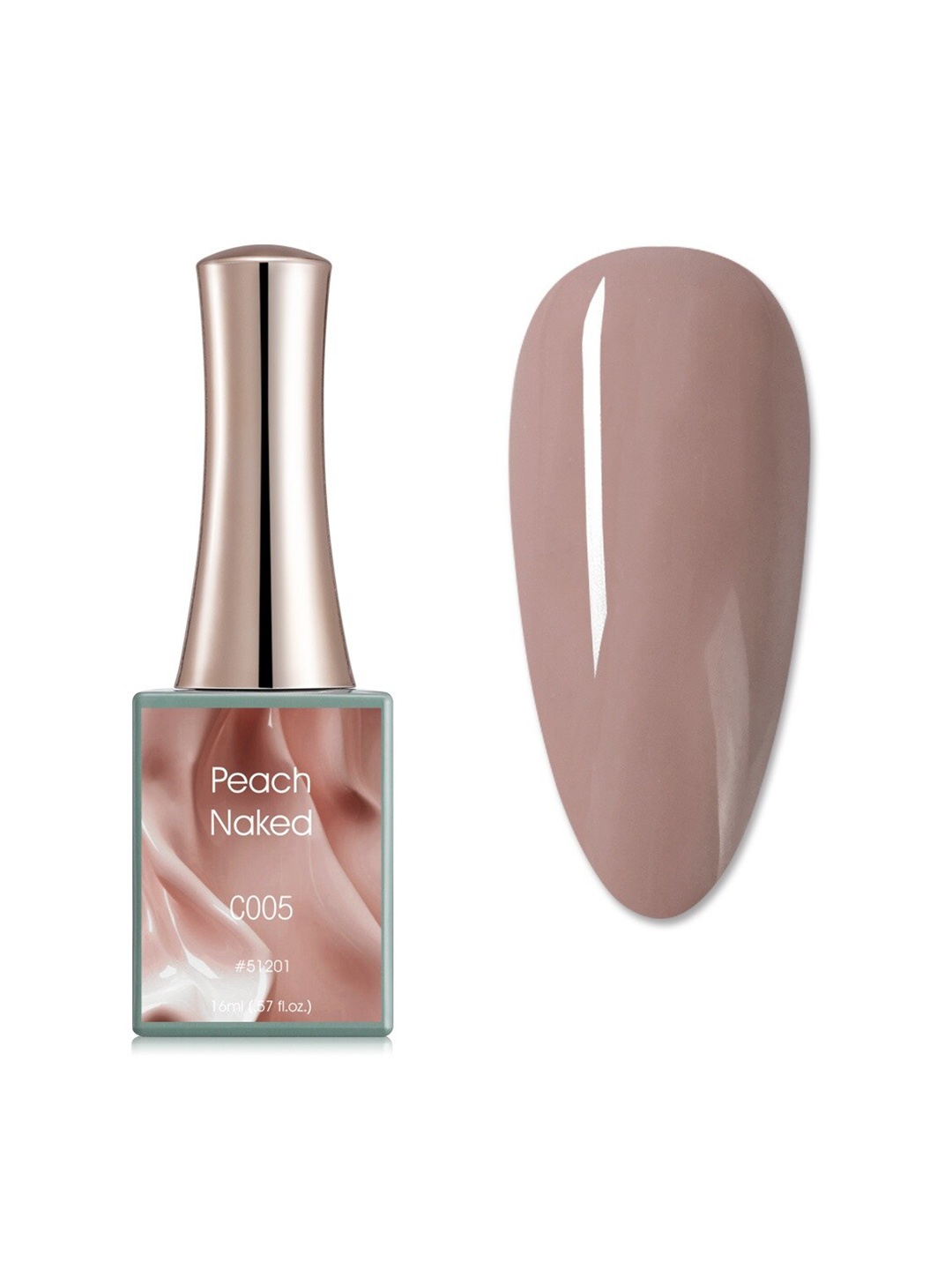 

CANNI Peach Naked Series UV Gel Nail Polish - C005, Beige