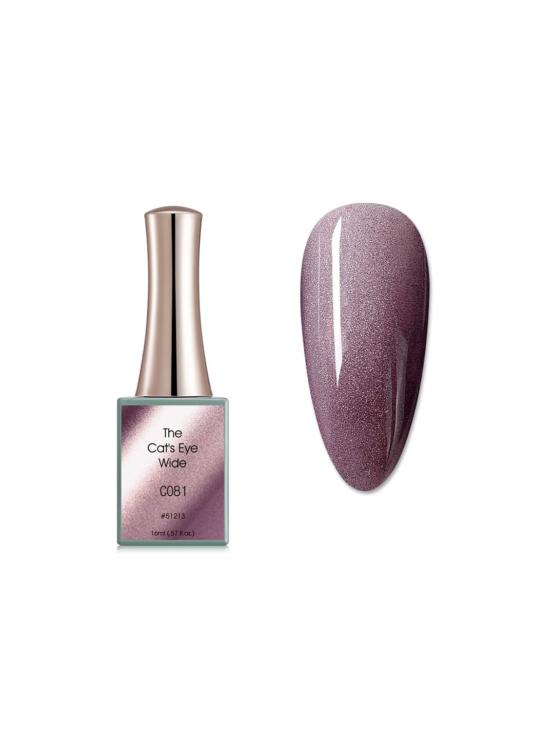 

CANNI Cat Eye Wide Series UV Gel Nail Polish - C081, Purple