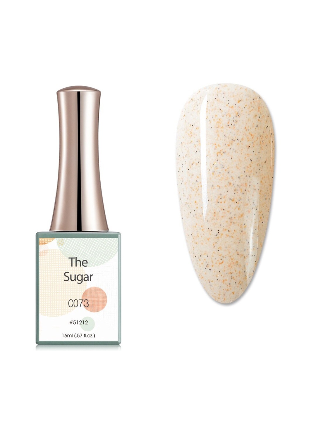 

CANNI The Sugar Series UV LED Gel Nail Polish - C073, Cream