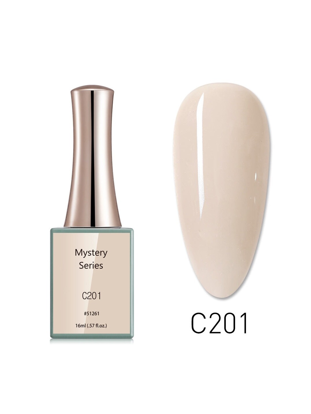 

CANNI Mystery Series UV Nail Gel Polish - C201, Beige