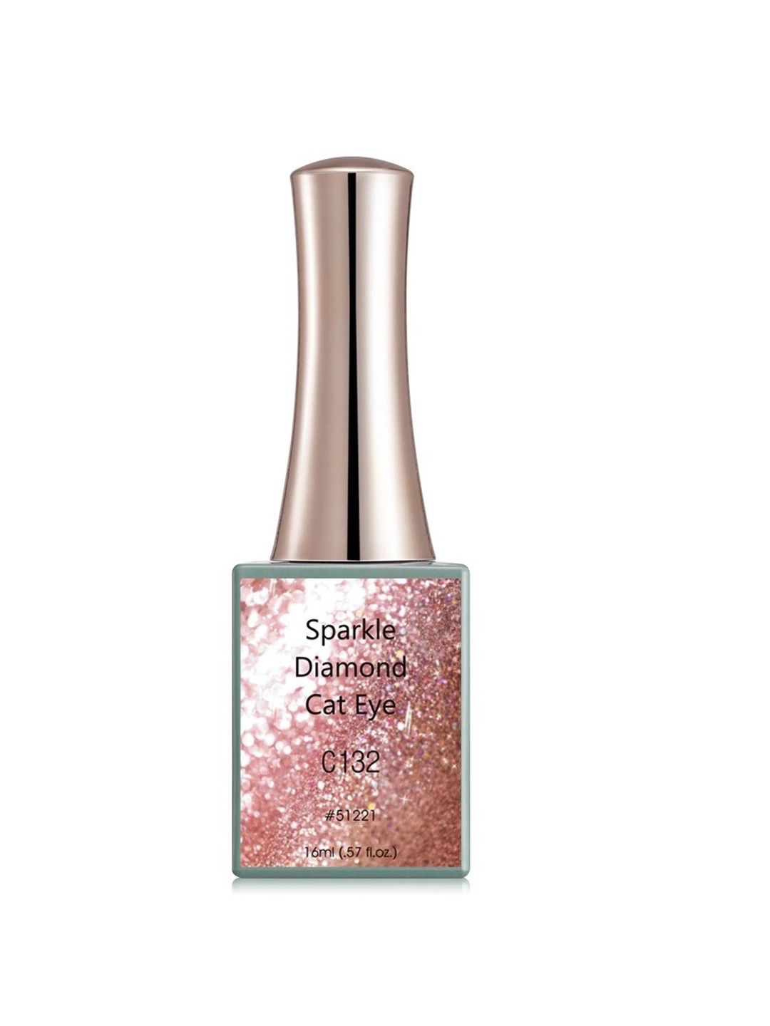 

CANNI Sparkle Diamond Cat Eye Series Gel Nail Polish - C132, Multi