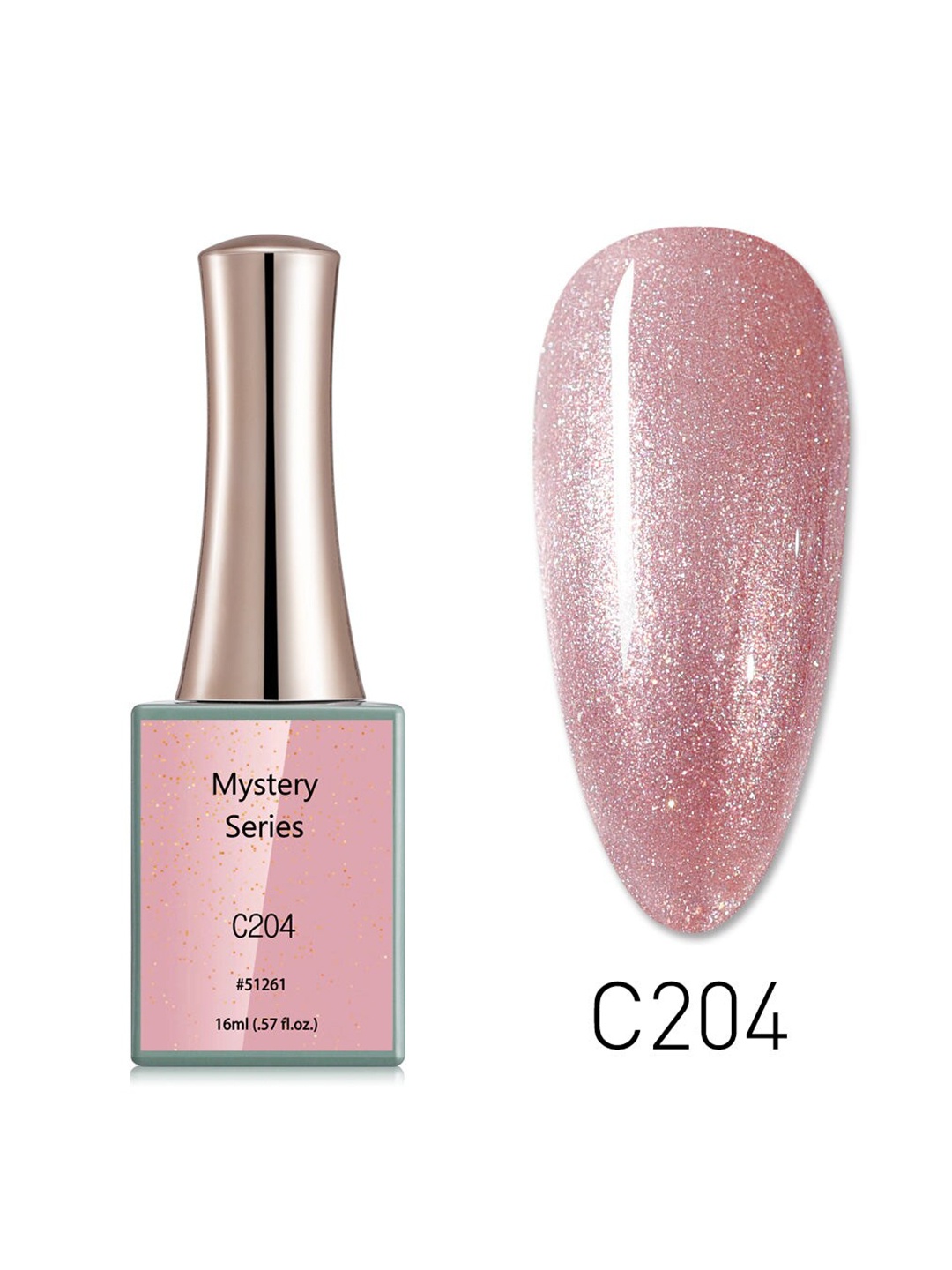 

CANNI Mystery Series UV Nail Gel Polish - C204, Pink