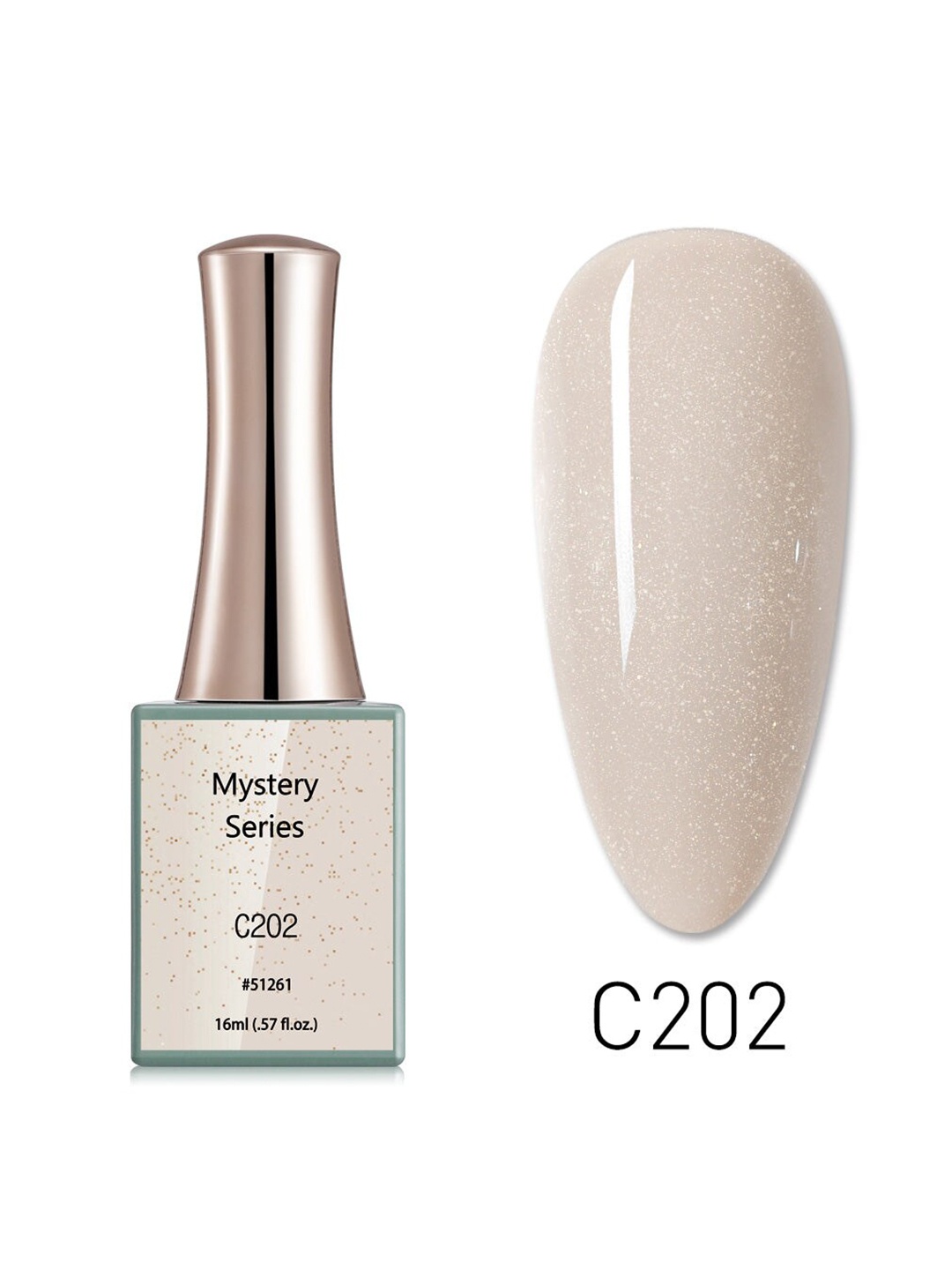 

CANNI Mystery Series UV Nail Gel Polish - C202, Beige