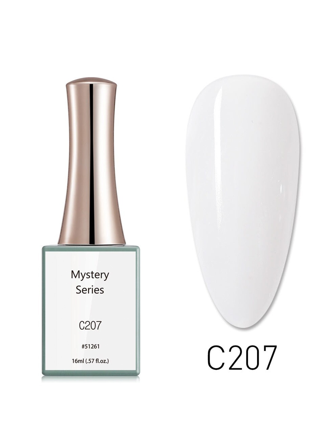 

CANNI Mystery Series UV Nail Gel Polish - C207, White