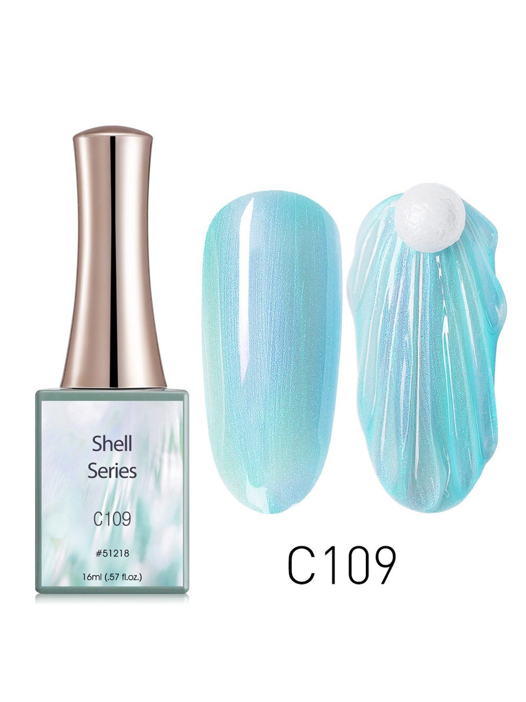 

CANNI Shell Series UV LED Nail Gel Polish - C109, Blue