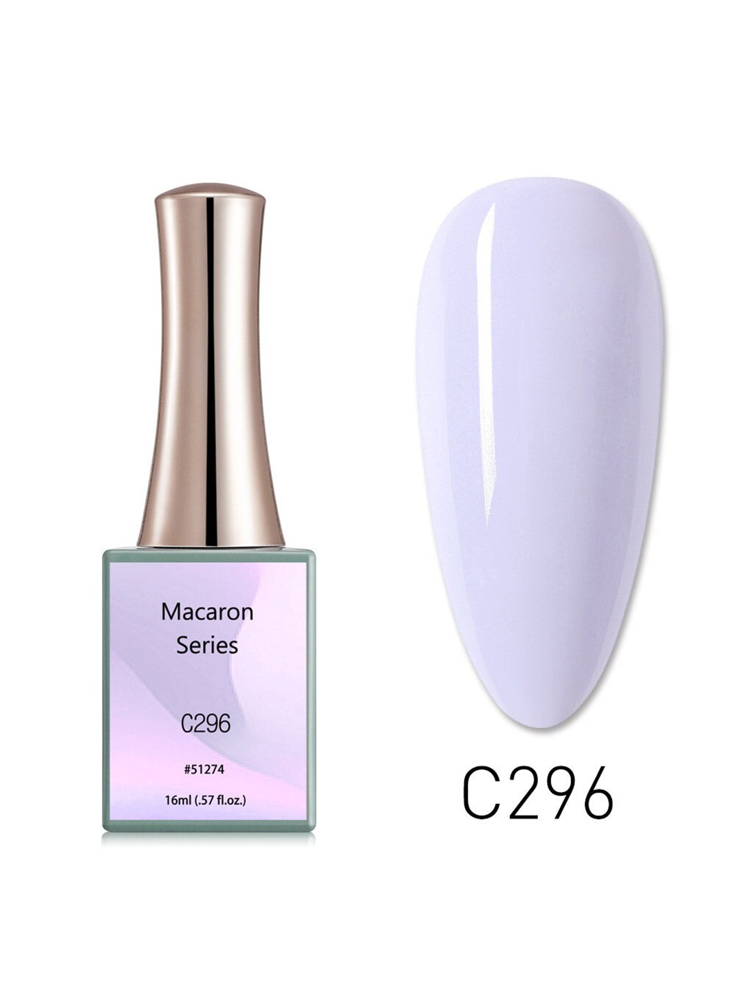 

CANNI Macaron Series Nail Gel Polish - C296, Purple