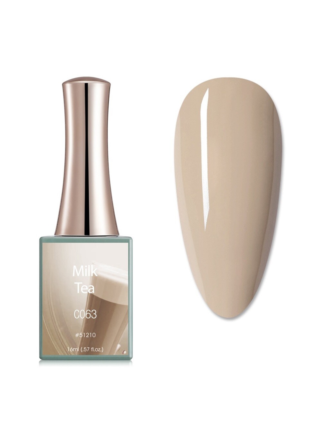 

CANNI Milk Tea UV LED Gel Nail Polish - C063, Nude